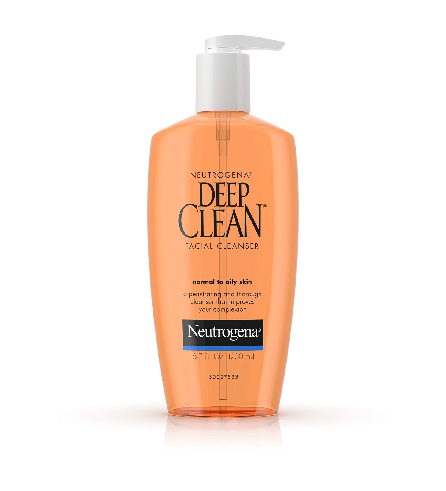 Neutrogena Neutrogena Deep Clean Facial Cleanser 6.7 oz - Buy Online on GoSupps.com