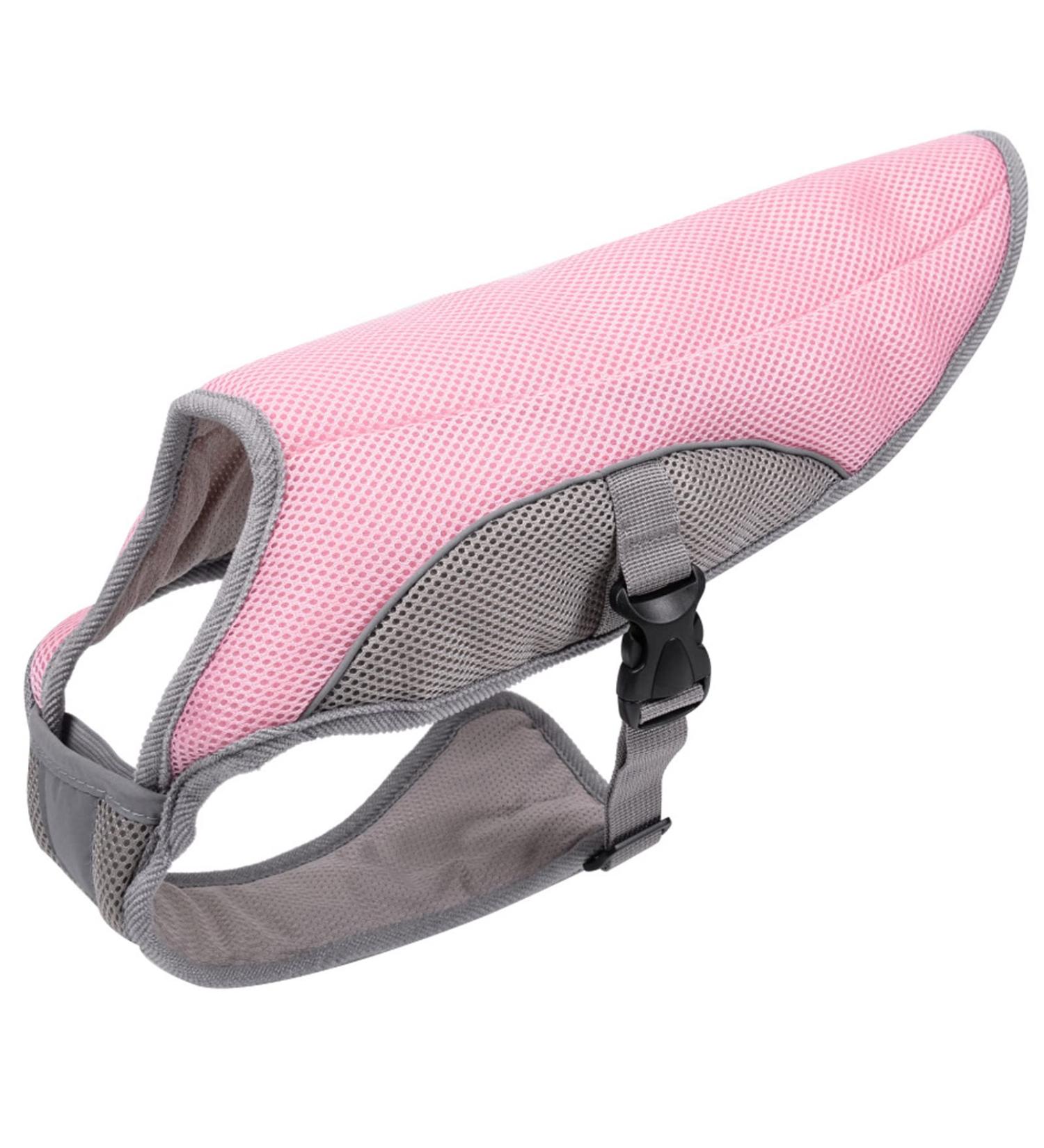 JOYPAWS Ice Cool Dog Cooling Vest - Evaporative Outdoor Jacket for Hot Summer Weather - Reflective Safety Vest - Sun-Proof Pet Coat (Pink, 2XL) - Buy Online on GoSupps.com
