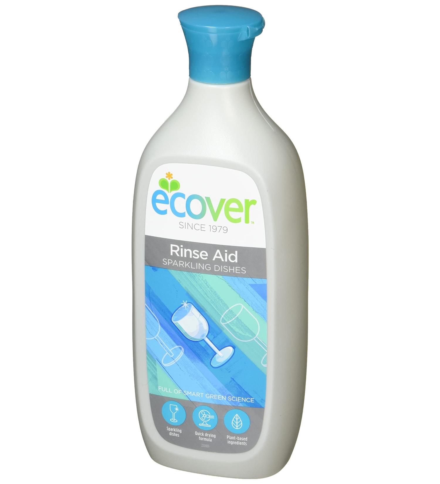 Ecover Rinse Aid 500ml - Eco-Friendly Dishwasher Rinse Agent (Pack of 1) - Buy Online on GoSupps.com