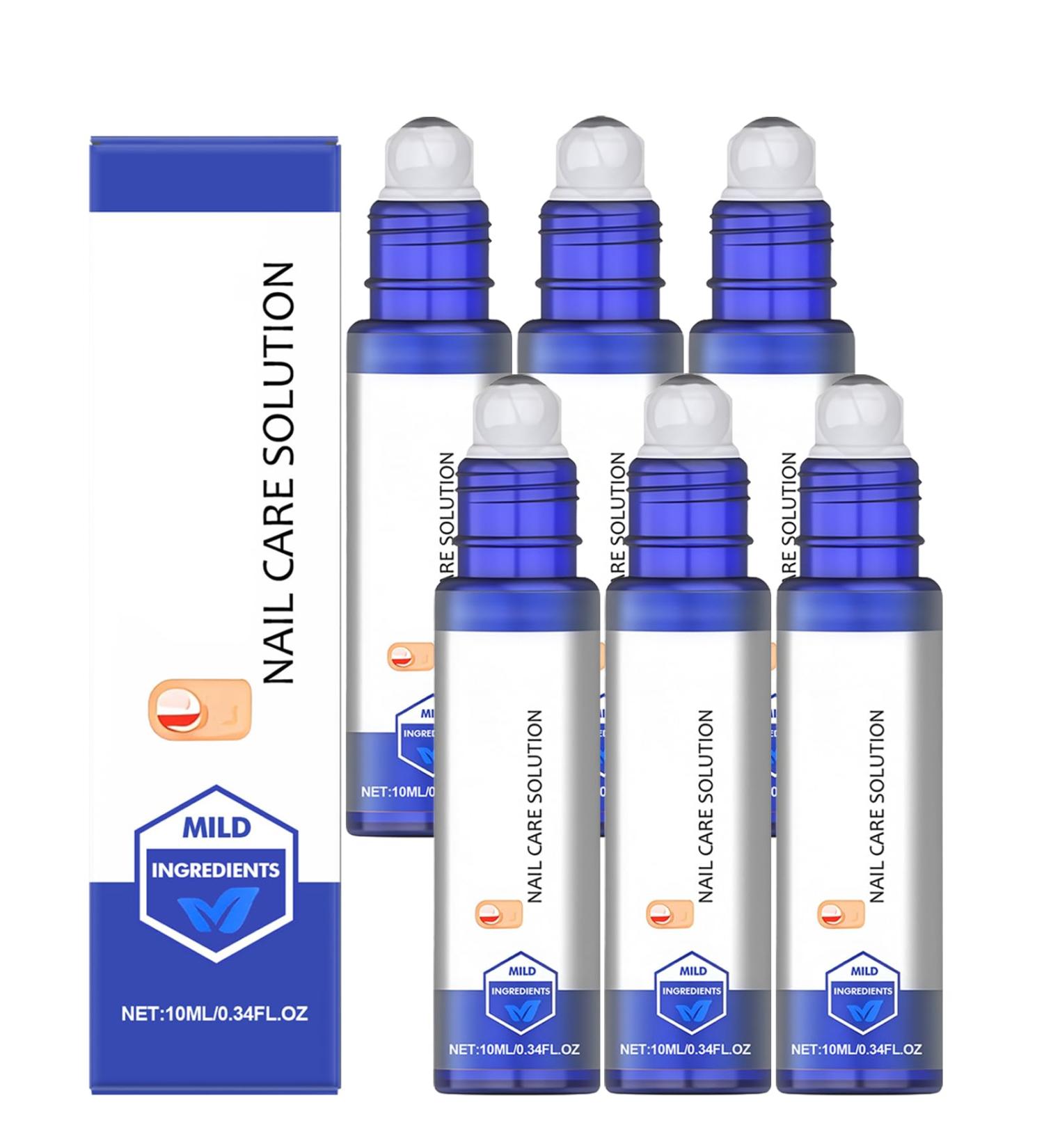  Raevior Nail Care Solution 10ml repairs and strengthens damaged nails improves discoloration softens thickened nails gentle daily care for hands and feet (6 PCS) - Buy Online on GoSupps.com