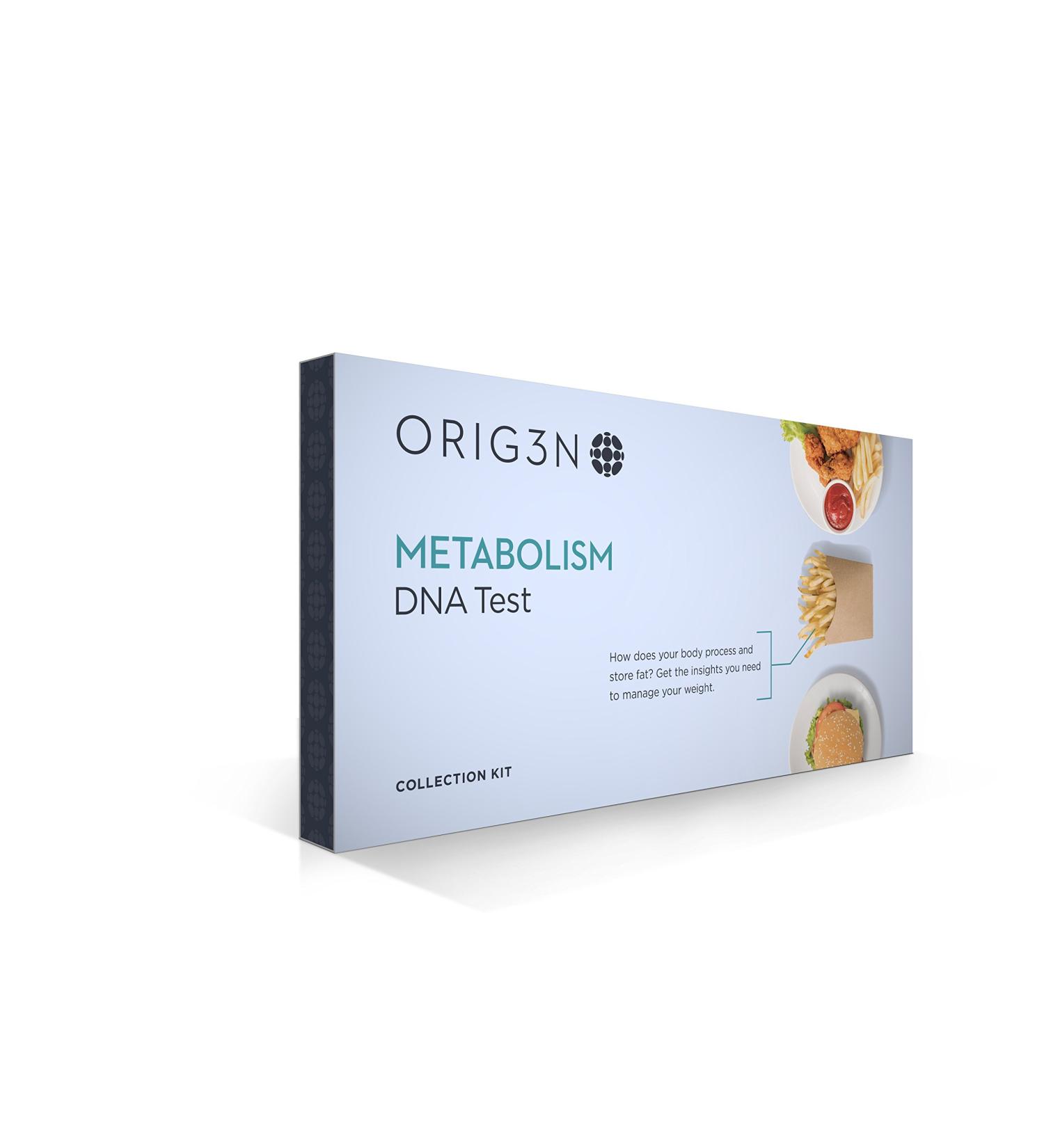 ORIG3N GeneticÂ Home Mini DNA Test Kit  Metabolism - Buy Online on GoSupps.com