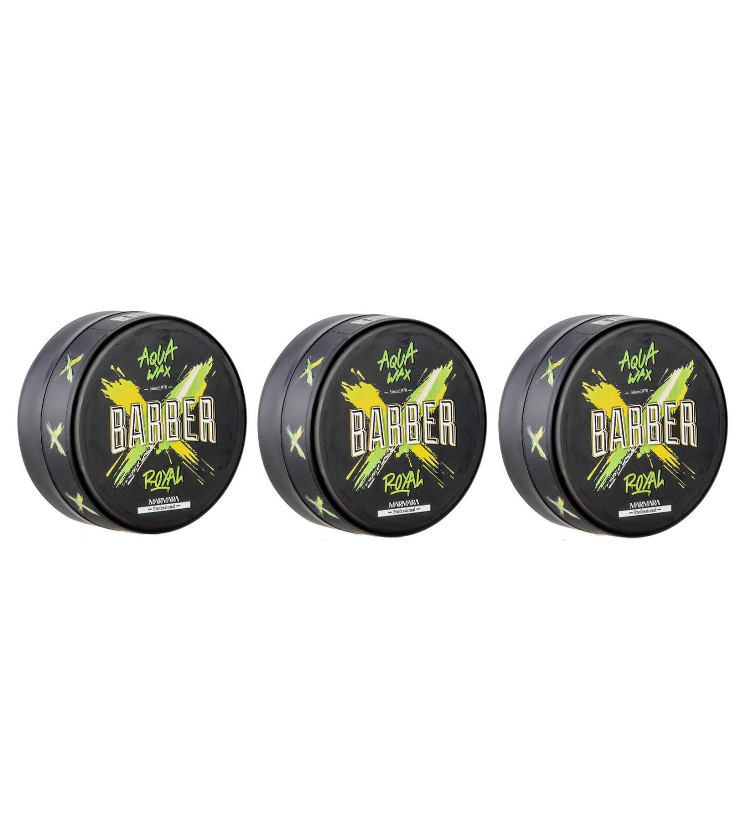 barber marmara Marmara Barber Aqua Wax Royal Hair Wash 150 ml 3 pieces