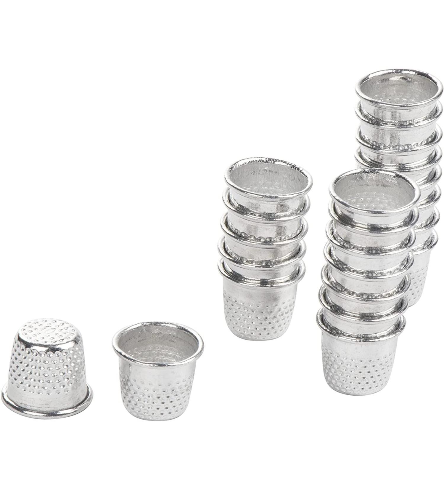Juvale 100 Pack Thimbles for Sewing Stainless Steel - Buy Online on GoSupps.com
