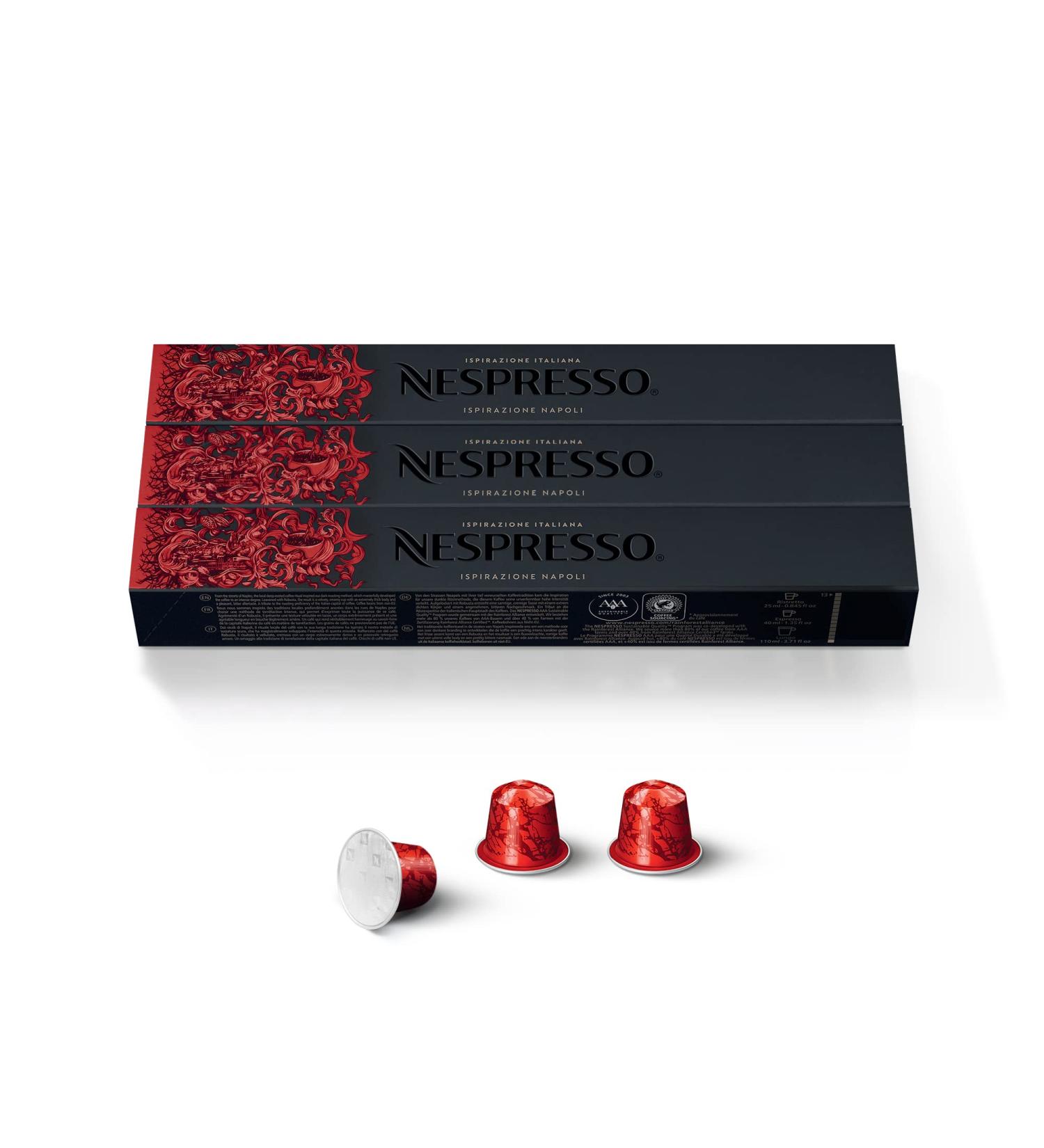 NESPRESSO ORIGINAL Ispirazione Napoli dark roast 30 coffee capsules Original 57 g 30er Pack - Buy Online on GoSupps.com