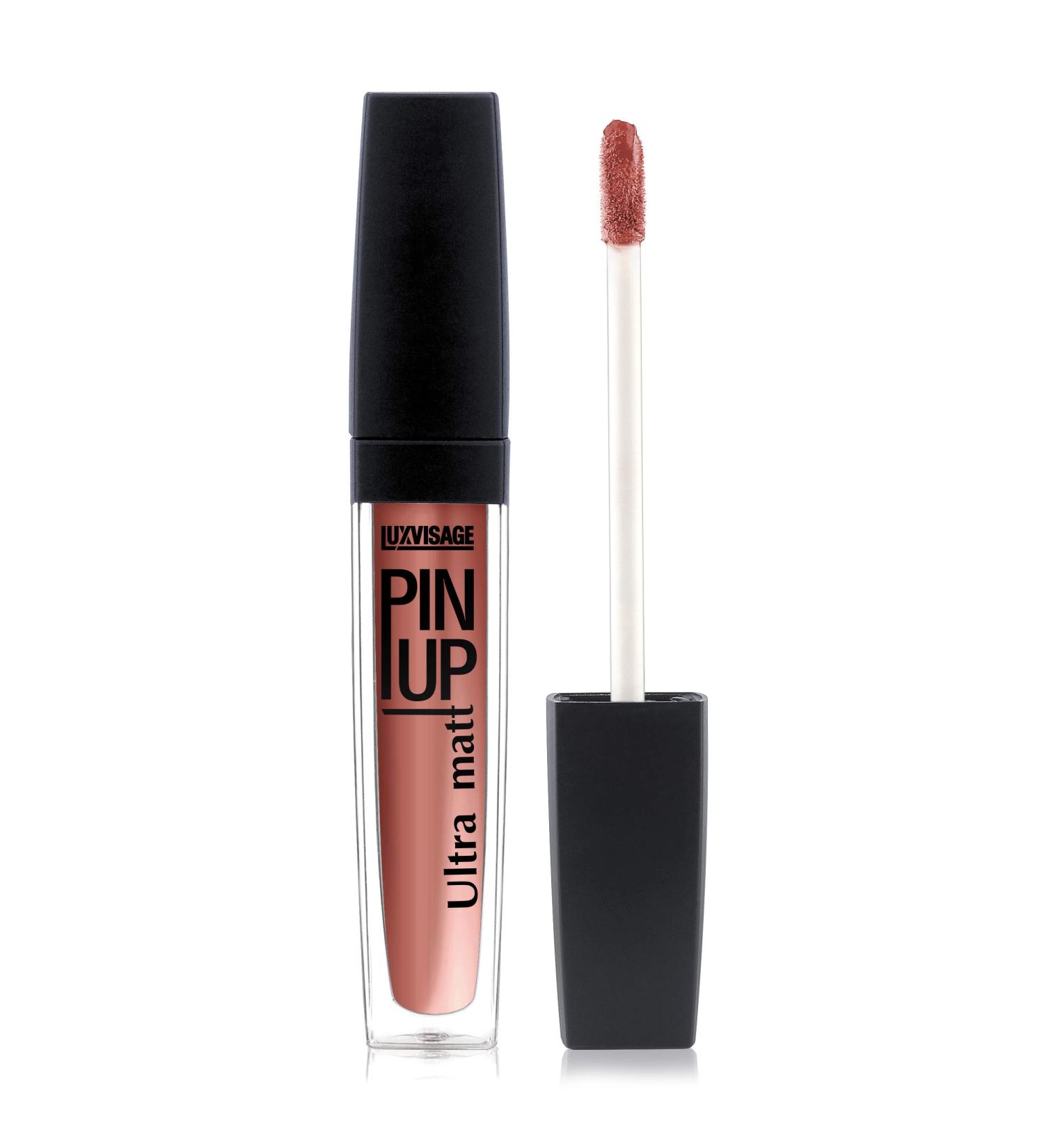 Luxvisage Ultra Matte Long-Lasting Liquid Lipstick Pin Up - Shade 25 Toffee - Buy Online on GoSupps.com
