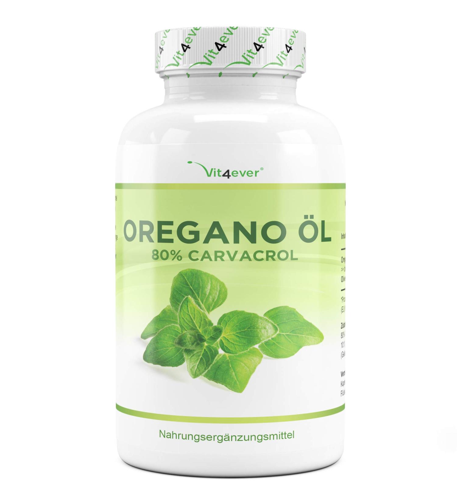 Premium Oregano Oil Capsules - 120 ct - 150 mg - 80% Carvacrol - 10x Concentrated - 100% Pure French Origanum Vulgar - High-Dose Laboratory Tested - Buy Online on GoSupps.com