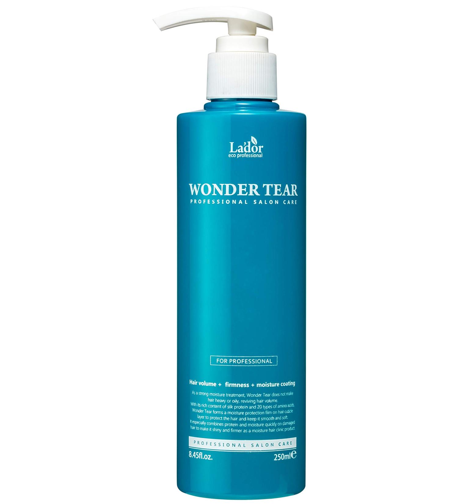 LA DOR Wonder Tear Deep Conditioning Treatment Mask - Moisturizing Keratin Conditioner for Dry Color Treated Frizzy & Curly Hair - 8.45 Fl Oz - Korean Hair Care - Buy Online on GoSupps.com