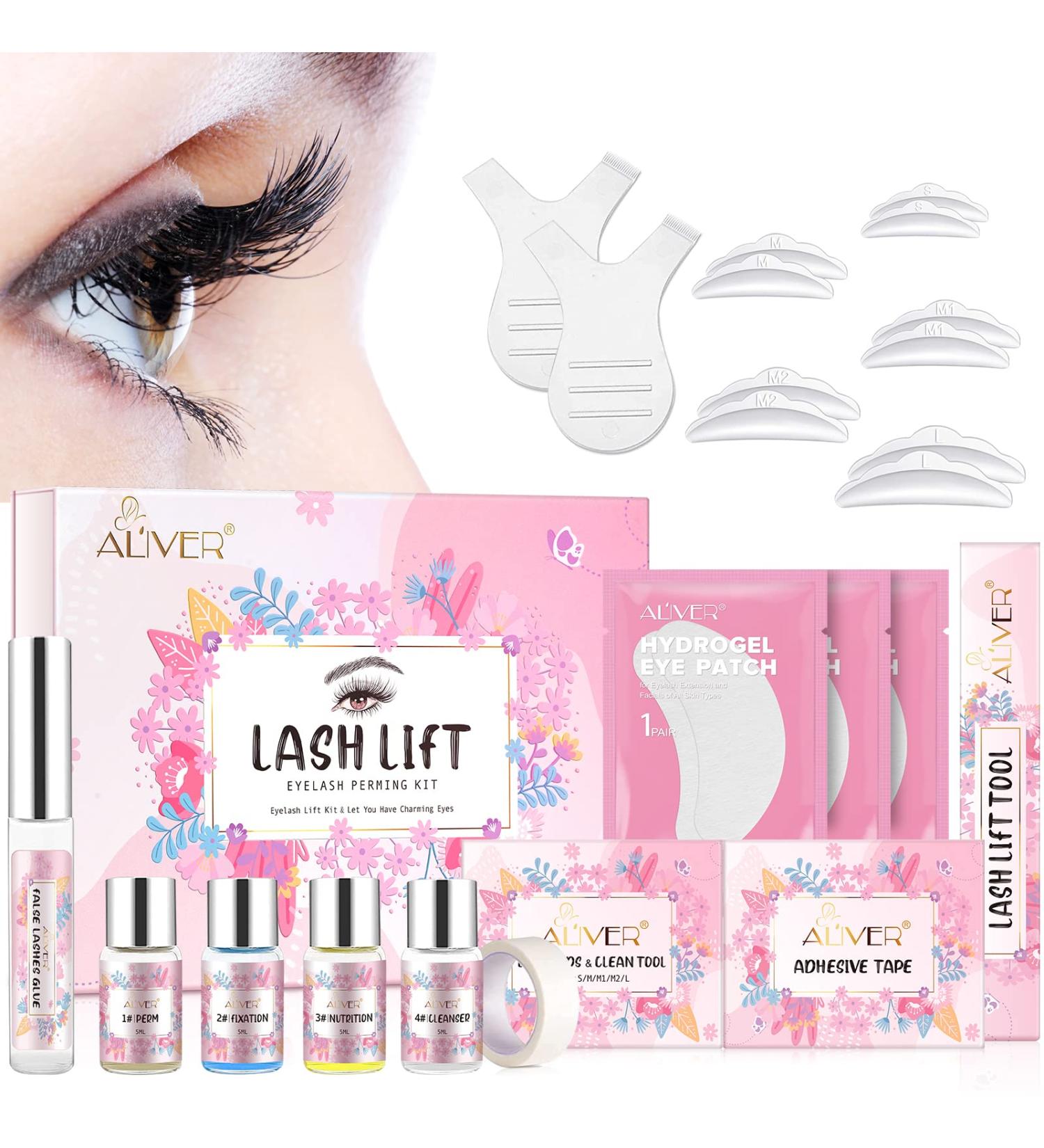Lash Lift Kit - 2023 Upgraded Semi-Permanent Curling Perm for Professional Eyelash Extensions - Long Lasting Wave Curling at Home or Salon - Buy Online on GoSupps.com