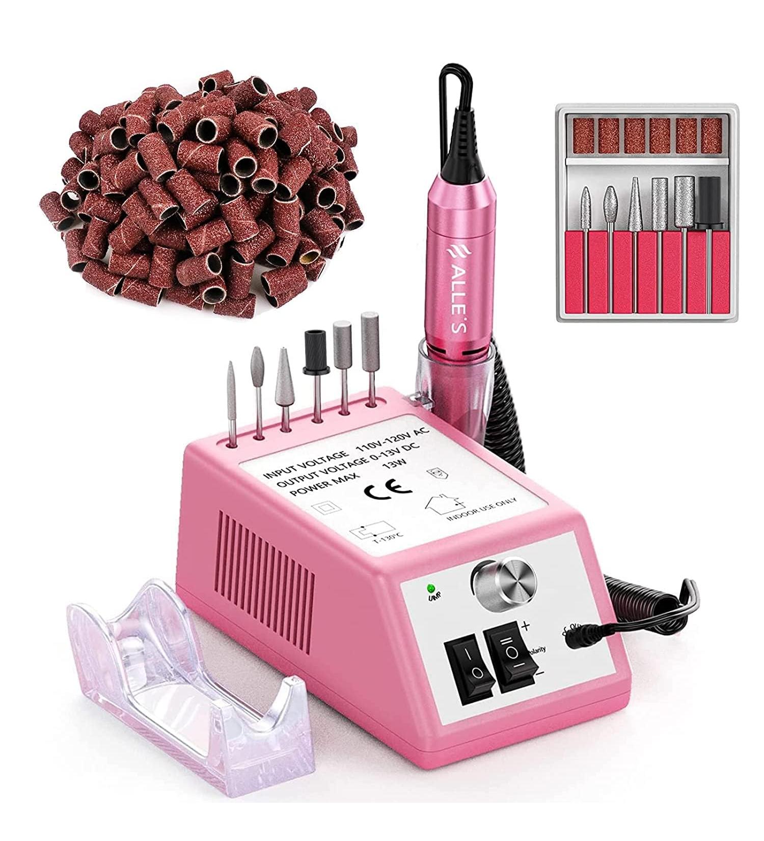 Professional Electric Nail Cutter - 20 000 RPM Acrylic Gel Polishing Tool for Home & Salon Use | Perfect Mother's Day Gift - Buy Online on GoSupps.com