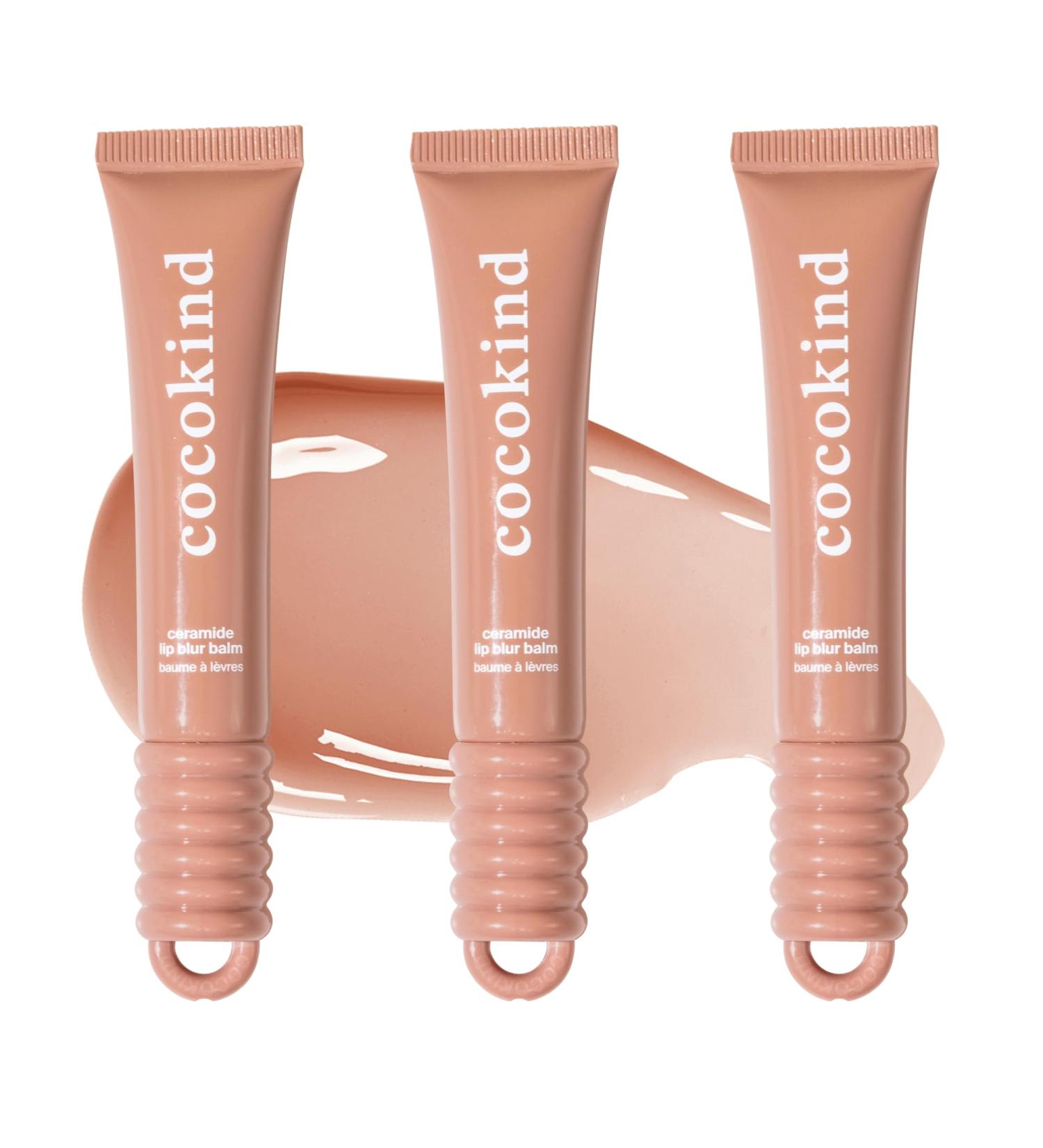 Cocokind Ceramide Lip Blur Balm Be Powerful - Soft Brown Hydrating Lip Balm with Ceramides & Peptides Made for Sensitive Skin & Lips Unflavored & Fragrance-Free - 3 pack 1 Count (Pack of 3) Soft Brown - Buy Online on GoSupps.com