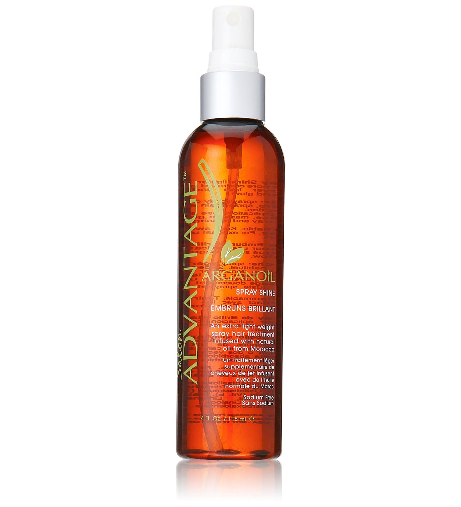 Premium Argan Oil Spray Shine - 4 Ounce | Moisturizing Hair & Skin | International Shipping Available - Buy Online on GoSupps.com