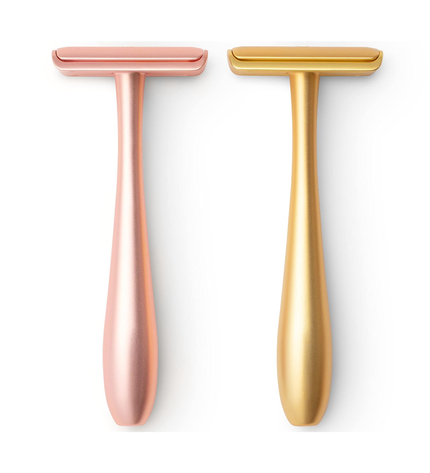 Juwita Ergonomic Razor Plane for Women | Safety Razor with 5 Astra Blades | Best Razor Plane Set - Buy Online on GoSupps.com