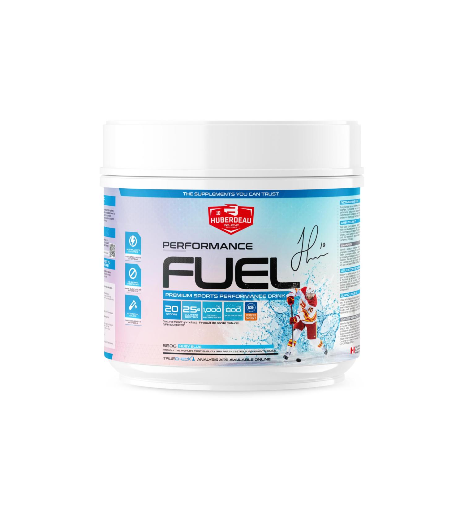 Believe Supplements Performance Fuel NSF- Huberdeau Collection - Ultimate Sports Performance Supplement - 25g Cluster Dextrin for Enhanced Performance & Recovery - Electrolytes & Coconut Water for Optimal Hydration - Boost Your Athletic Potential Now! (Hu