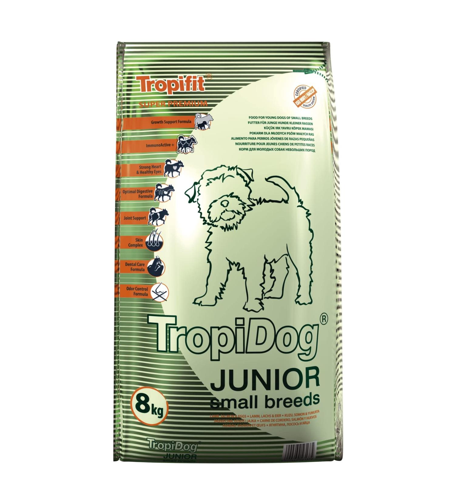 Super Premium Puppy Food Lamb Salmon and Eggs for Small Breed Dogs 8kg - Buy Online on GoSupps.com