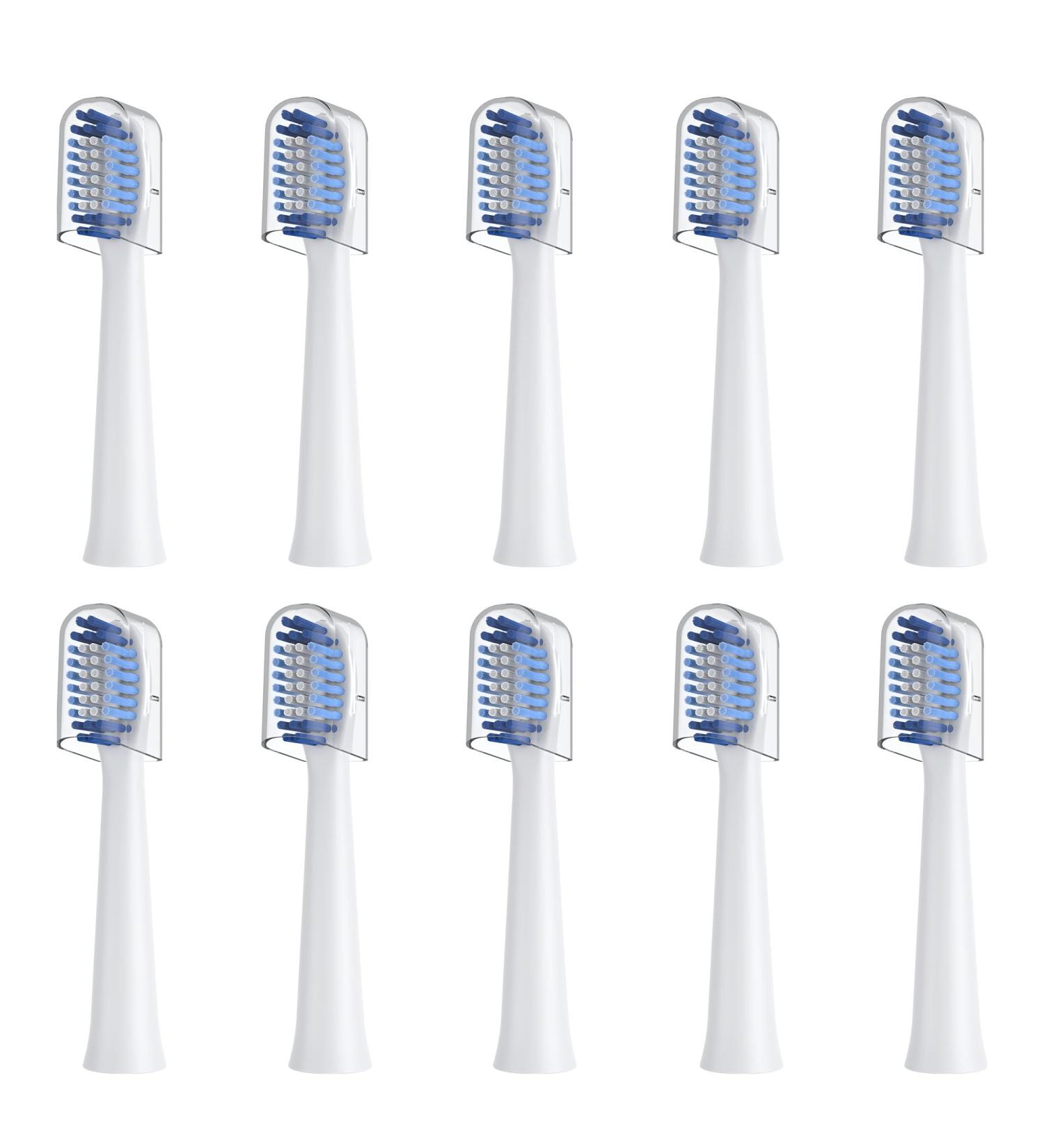Buy 10er Meruyoo Replacement Brushes for Oral-B Pulsonic - Perfect for Daily Cleaning & Easy Installation | Watch How-To Videos - Buy Online on GoSupps.com