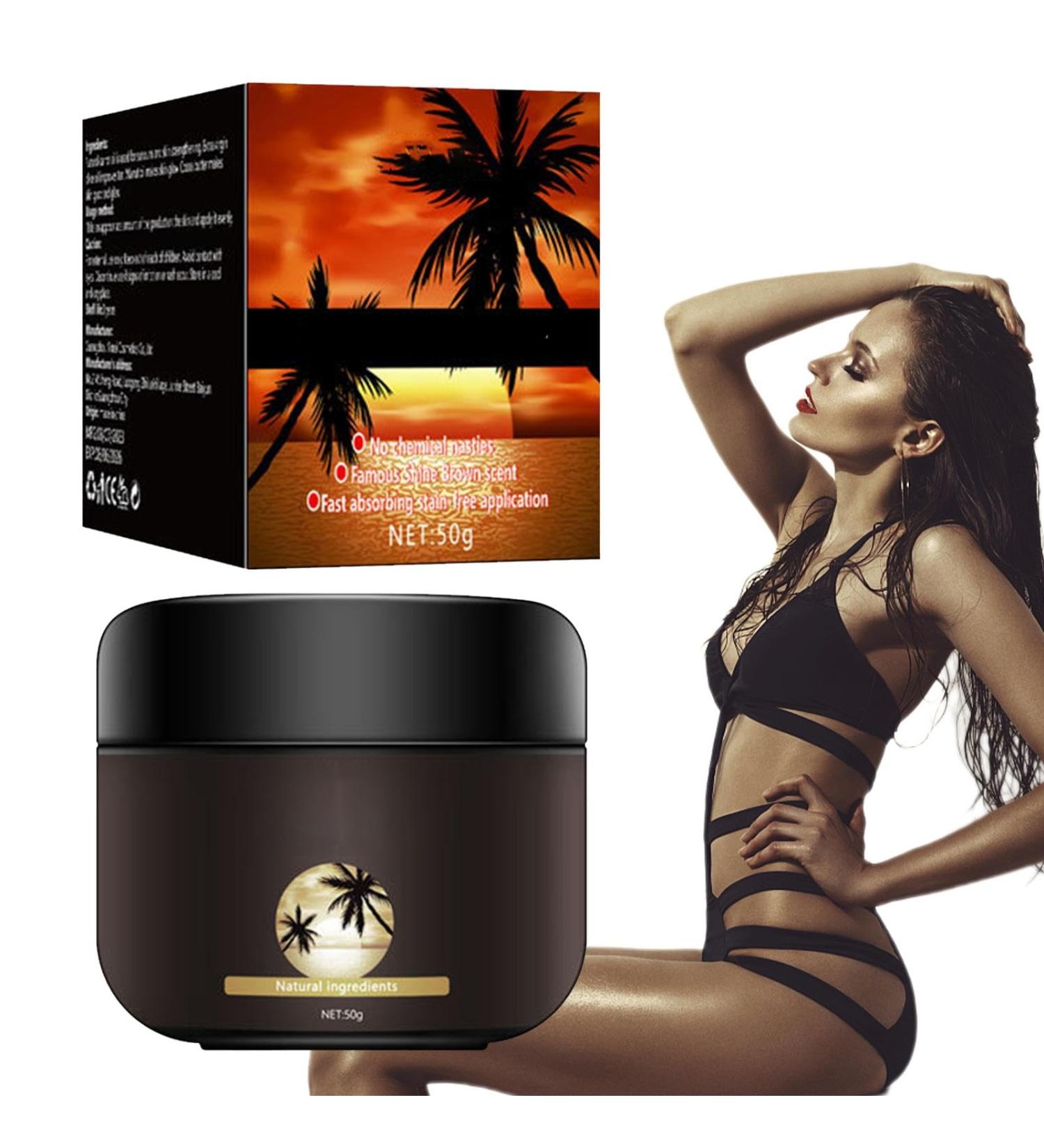 Tanning Lotion Tanner sunbed tanning accelerator 60g Gradual Tanning Lotion Travel Size Tanning Lotion Hydrating Tanning Cream Tanning Milky Lotion for Bronzed Skin - Buy Online on GoSupps.com