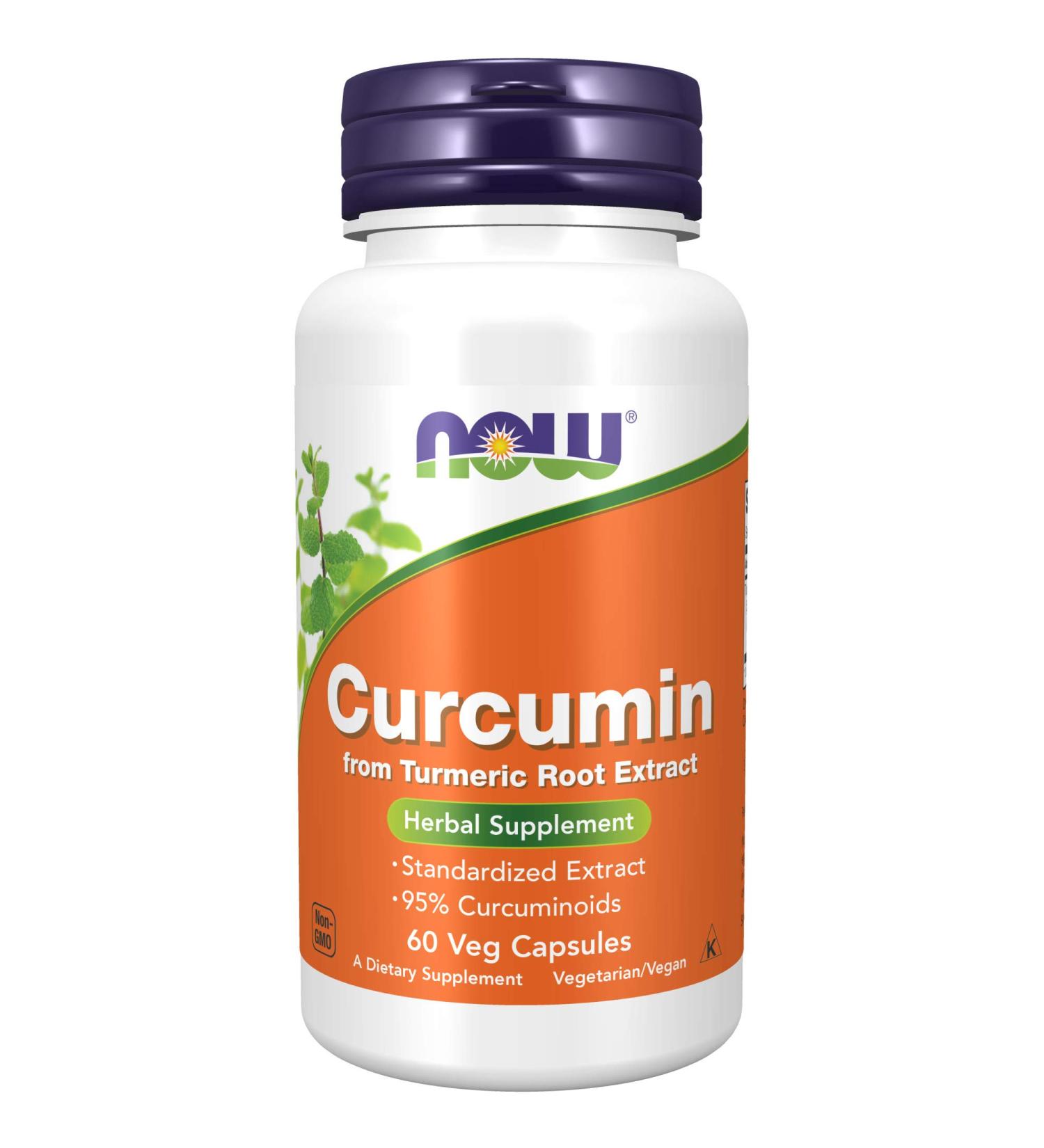 Now Foods Curcumin 60 Veg Capsules - Powerful Anti-Inflammatory Supplement - Buy Online on GoSupps.com