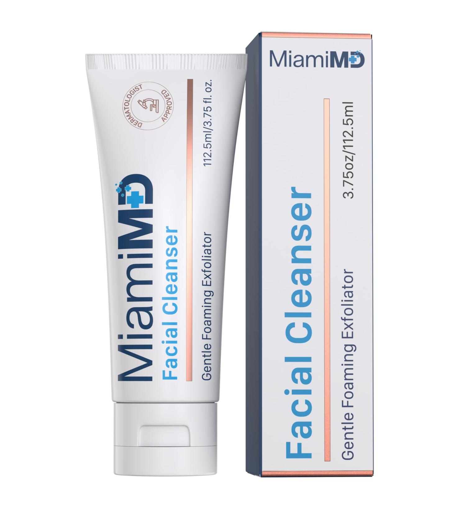 Foaming Facial Cleanser | Gentle Exfoliating Face Wash for Mature Skin | Hydrating Paraben Free & Cruelty Free Face Care for All Skin Types - Buy Online on GoSupps.com