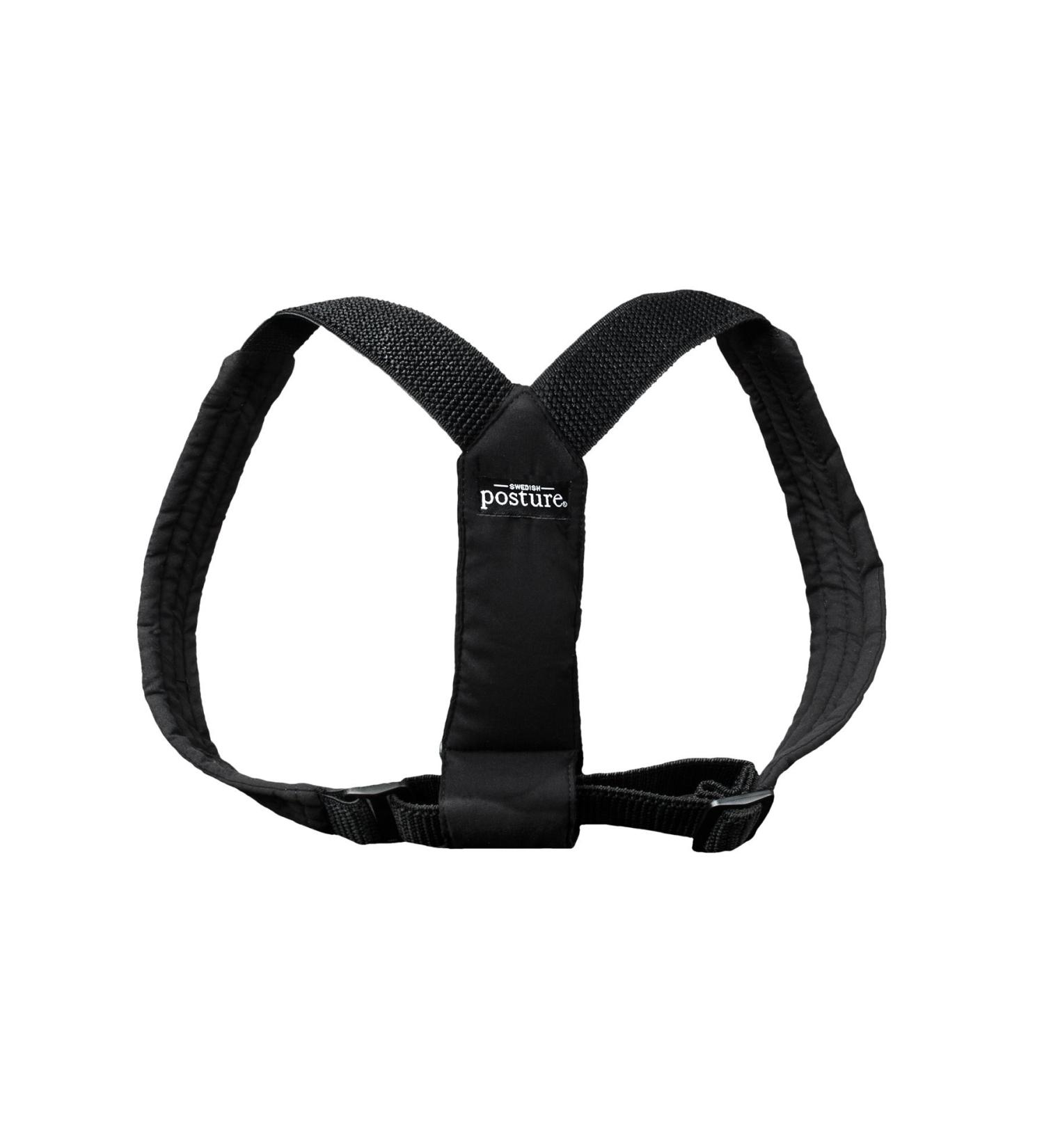 Classic Brace for Shoulders & Upper Back Pain Relief - Adjustable Fit (Female M-L/Male M) - Black - Buy Online on GoSupps.com