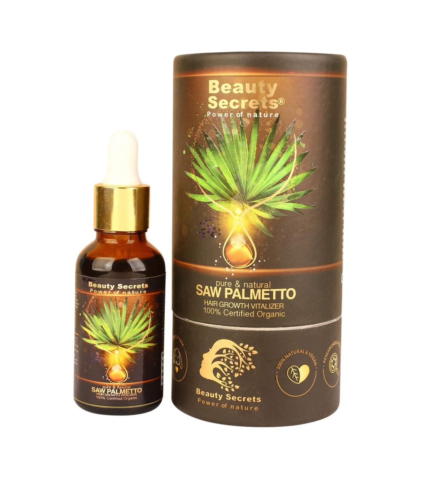  QURA QURA Pure & Natural Saw Palmetto Hair Growth Vitalizer Made with Organic Cold Pressed Formula 30ml for Hair - Buy Online on GoSupps.com