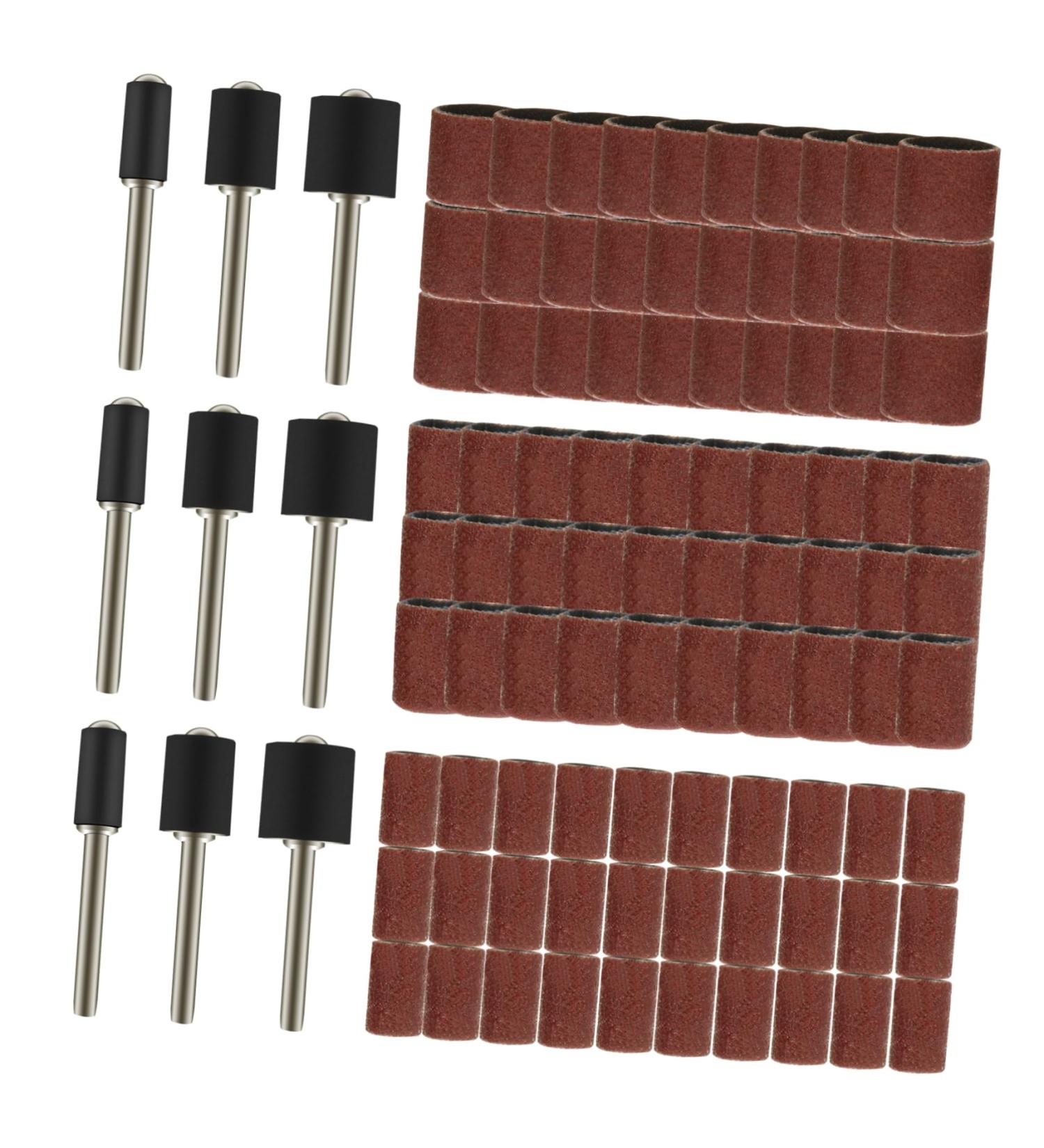 Housoutil Nail Polishing Circle Drum Mandrel for Manicure Nail Sanding Bands Electric Nail File Sanding Bands Gel Nail Polish Electric File Sand Drum Sander Polisher Roller Sandpaper - Buy Online on GoSupps.com