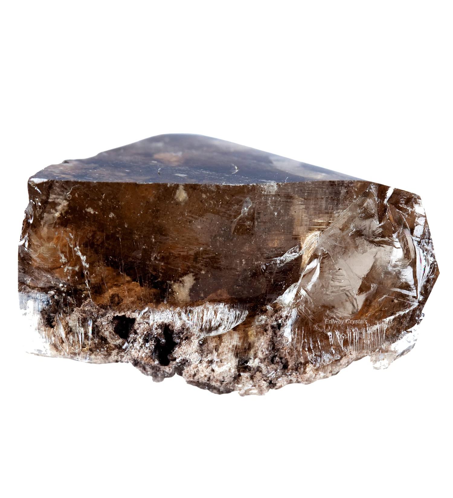 Large Smoky Quartz Raw Crystals 1.25-2.0 - Natural Rough Stones for Healing, Tumbling, Cabbing - Wicca & Reiki Energy - Buy Online on GoSupps.com