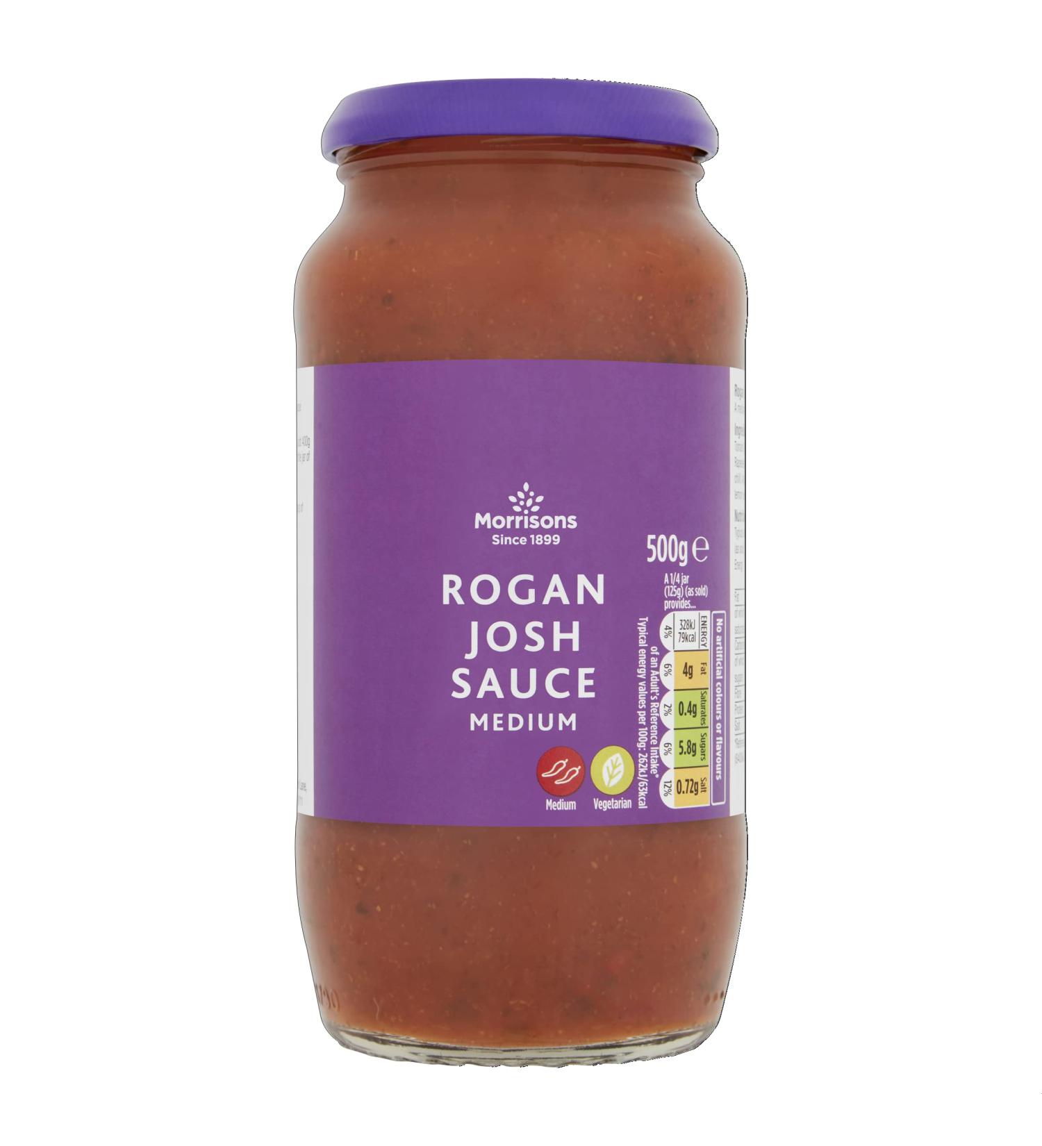Morrisons Rogan Josh Sauce 500g