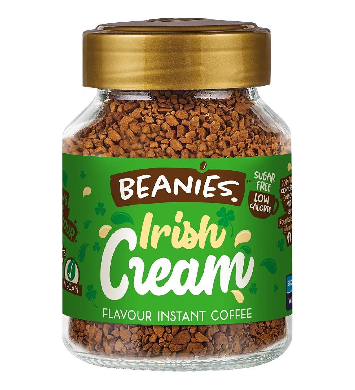 Beanies Caf Instantan la Cr me Irlandaise 50 g - Buy Online on GoSupps.com