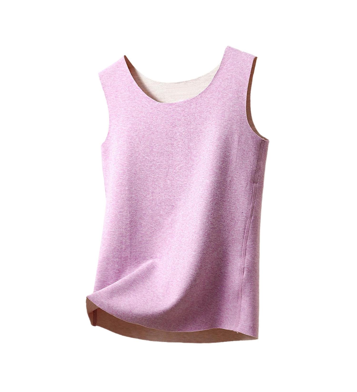 Women's Inner Fleece Thermal Underwear - Warm Ski and Lounge Top - Cotton V-Neck Tank - Size 3XL - Buy Online on GoSupps.com