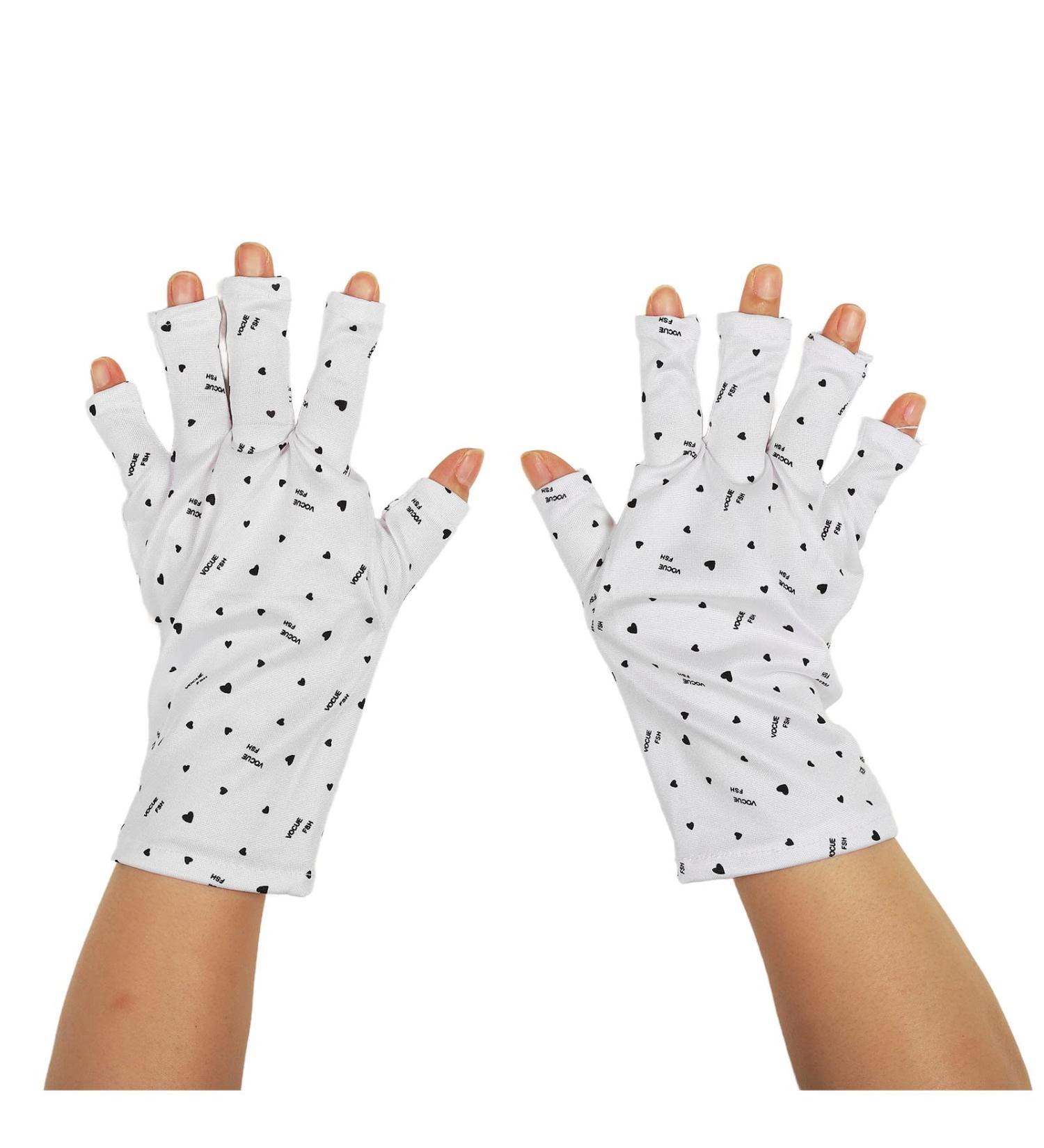 UV Gloves for Gel Manicures Nail Tech Gloves Sun Protection Gloves 3 Pairs UV Gloves for Nails Fingerless UV Light Gloves for Gel Nails Protect Your Skin from UV Harm - Buy Online on GoSupps.com