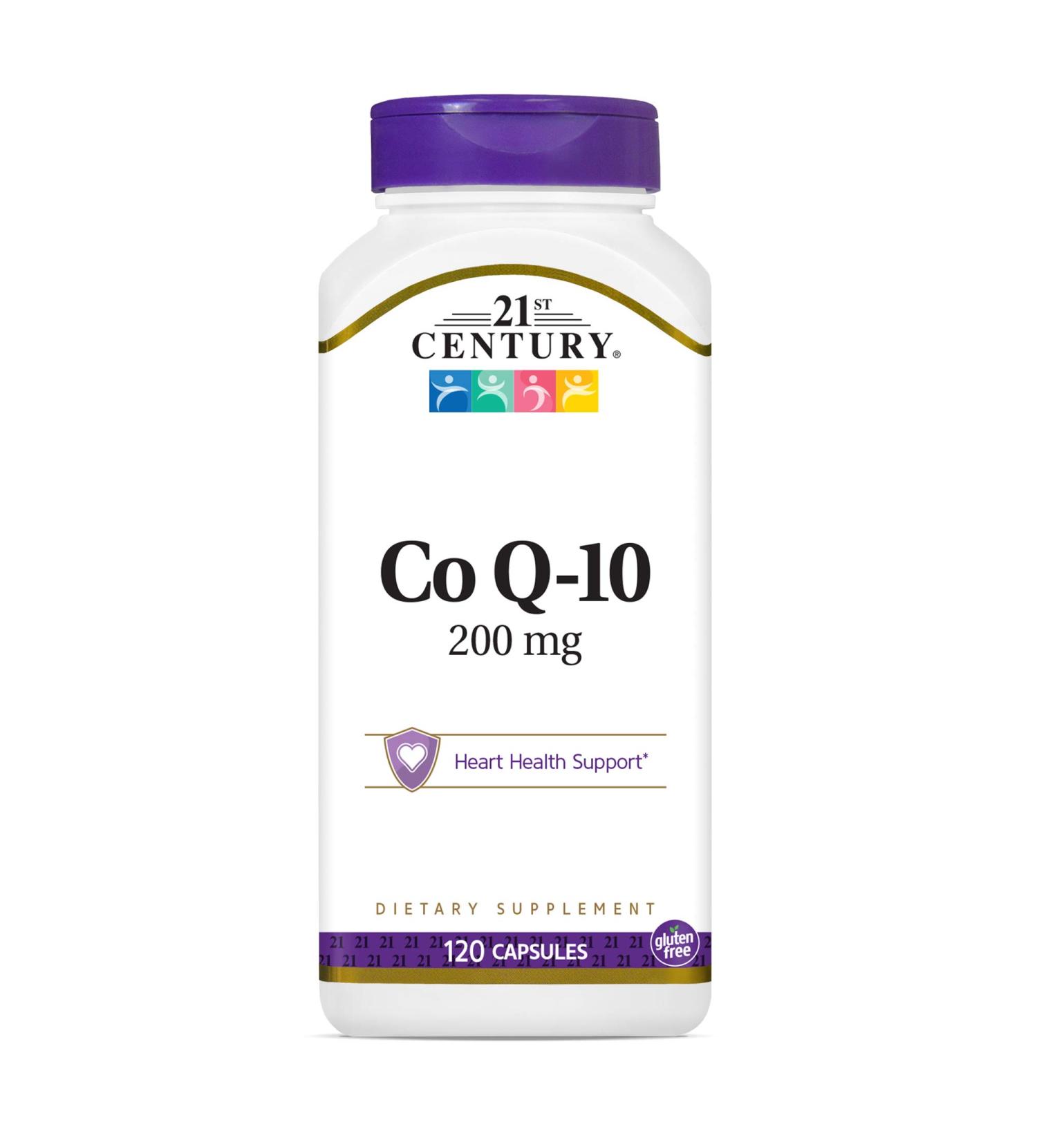 21st Century CoQ10 200 mg | 120 Capsules - Support Heart Health & Energy - Buy Online on GoSupps.com