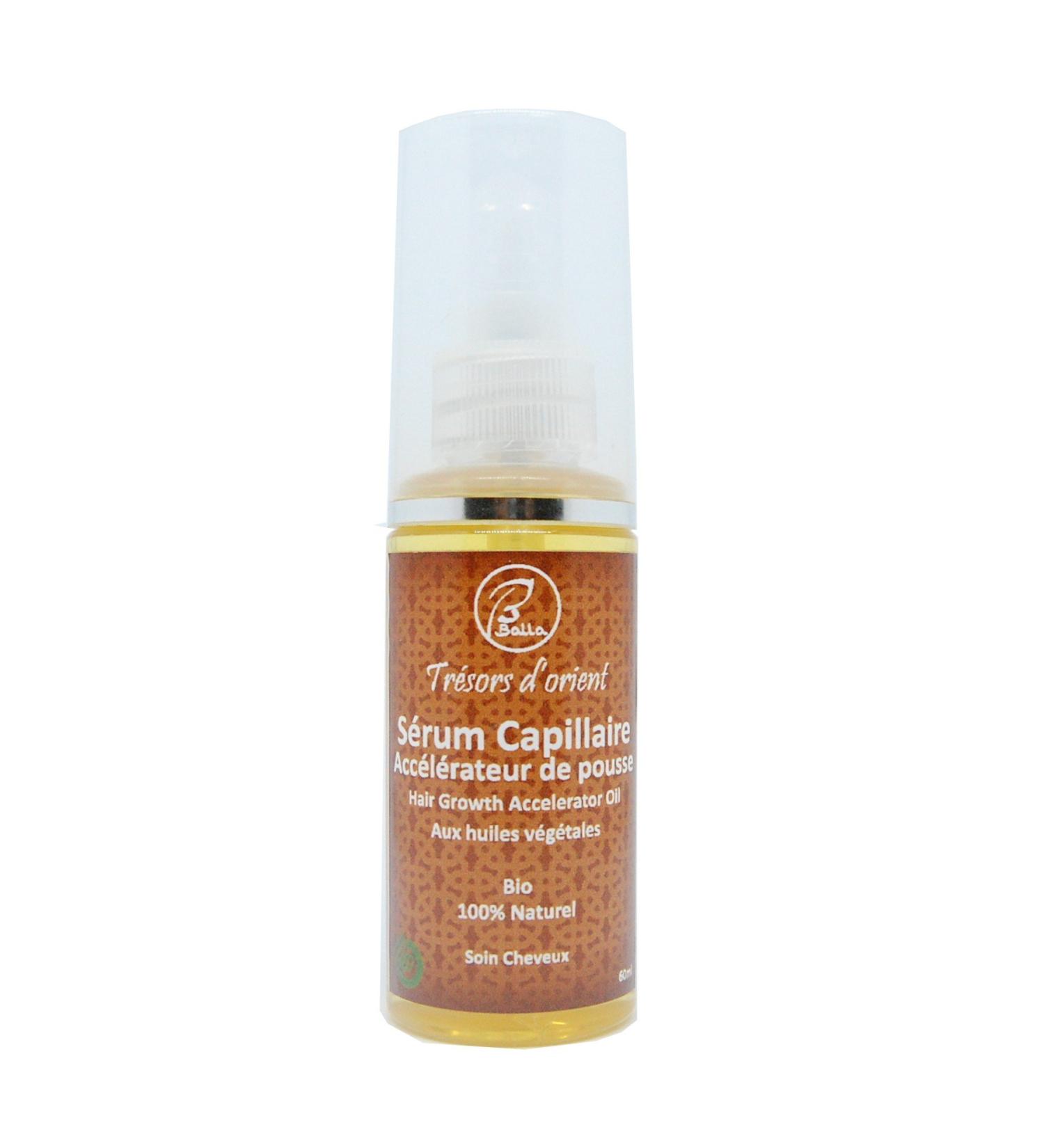 Balla - S rum Acc l rateur de pousse des cheveux aux huiles v g tales bio et naturel 60ml