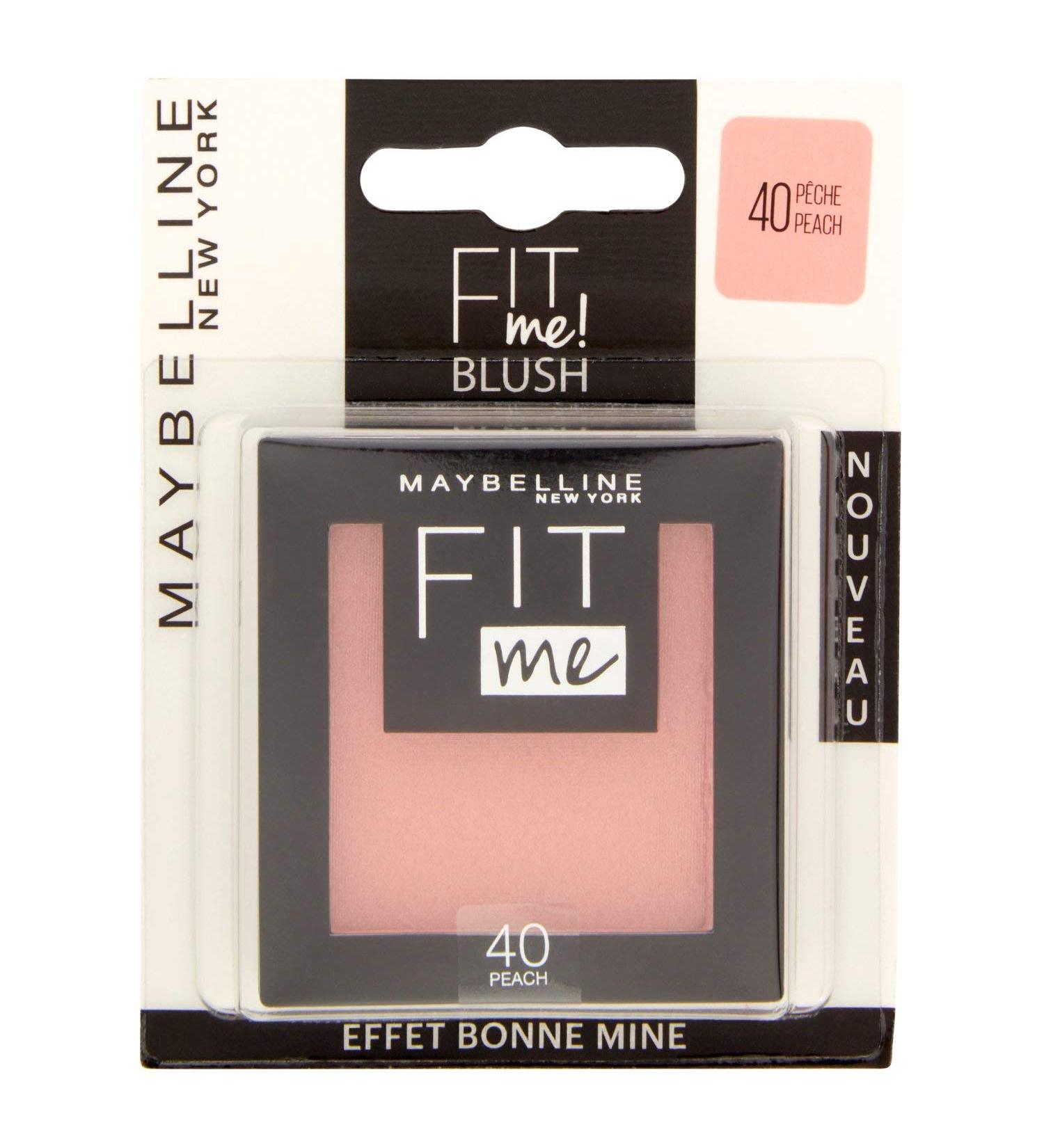 Maybelline Fit Me Blush Powder - 40 Peach - International Shipping - 4.5g | Best eCommerce Deals - Buy Online on GoSupps.com
