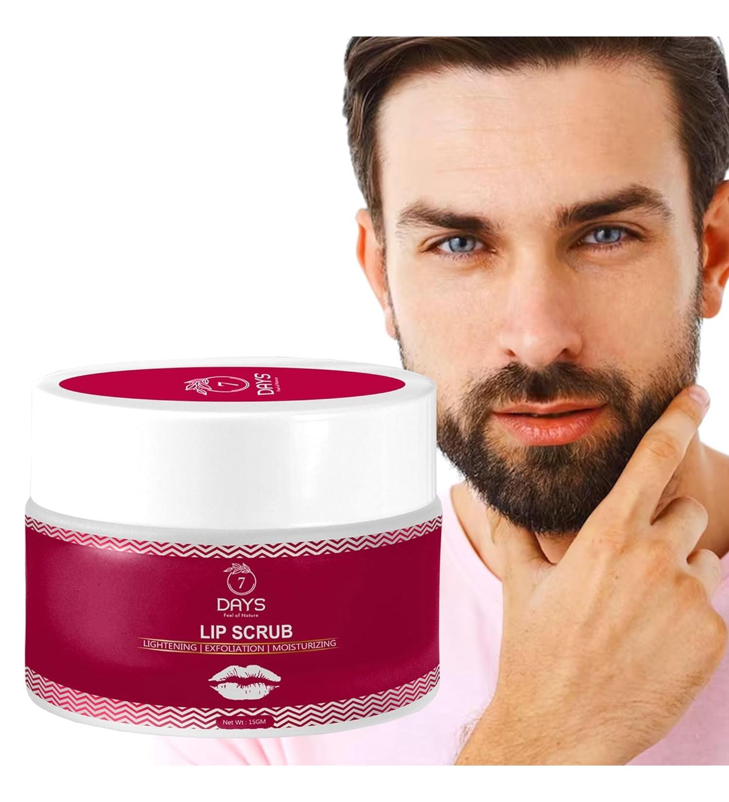 Beetroot Lip Scrub for Brighter Softer Lips - Ideal for Dark Chapped & Pigmented Lips | 15g - Men & Women - Buy Online on GoSupps.com