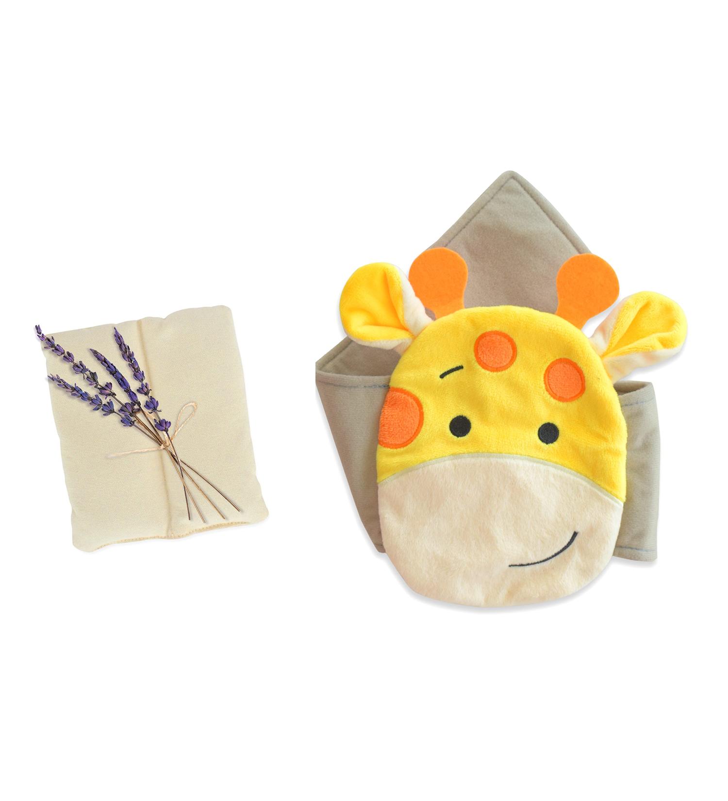 Baby Colic Gas Relief Belly Hugger - Soothing Warmth & Gentle Compression (Giraffe) - Buy Online on GoSupps.com