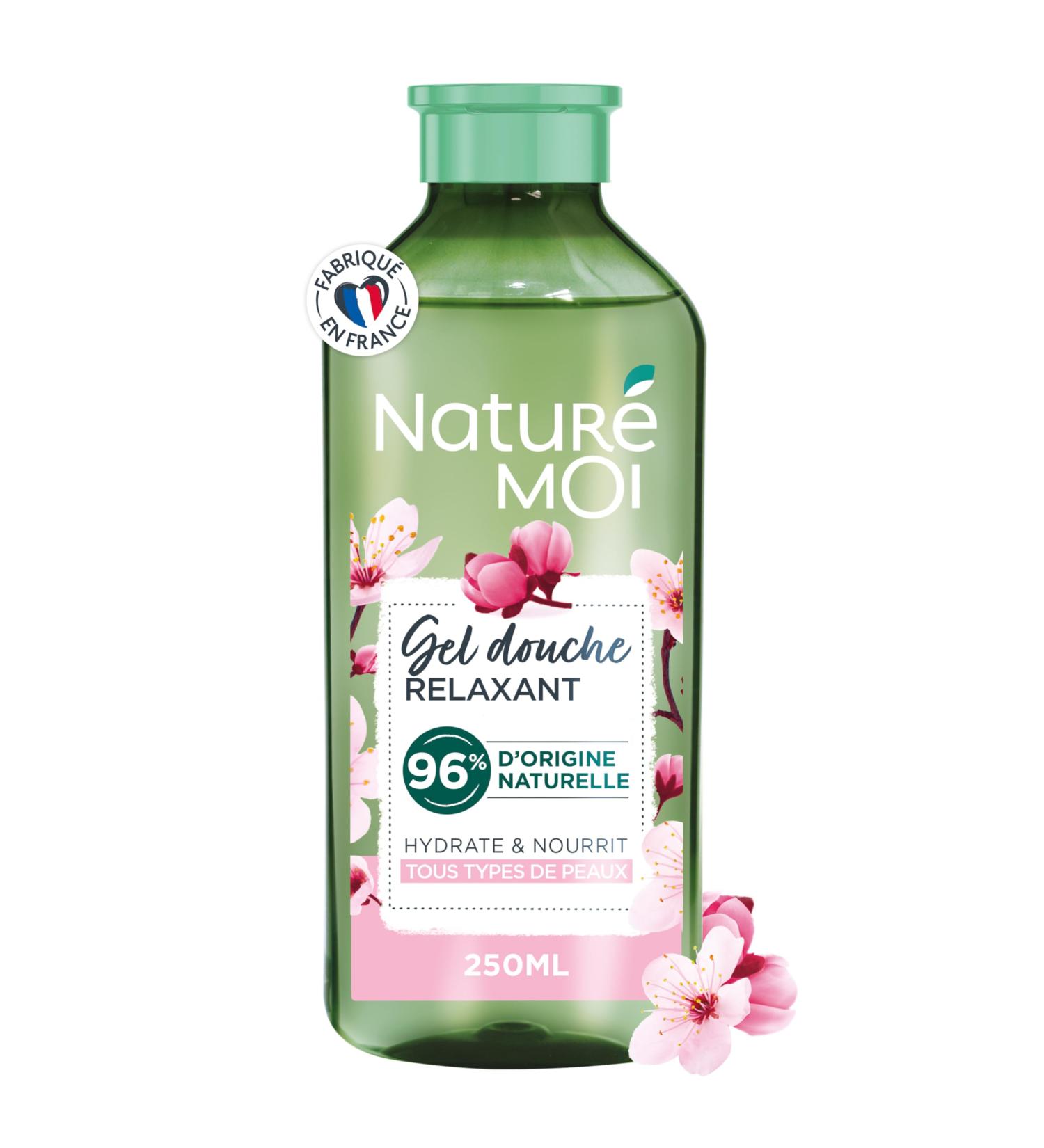  Natur moi Natur Moi - Relaxing Shower Gel - Moisturizes and Nourishes - All Skin Types - Organic Cherry Blossom - 96 Percent Natural Origin - Formula - 250 ml - Buy Online on GoSupps.com