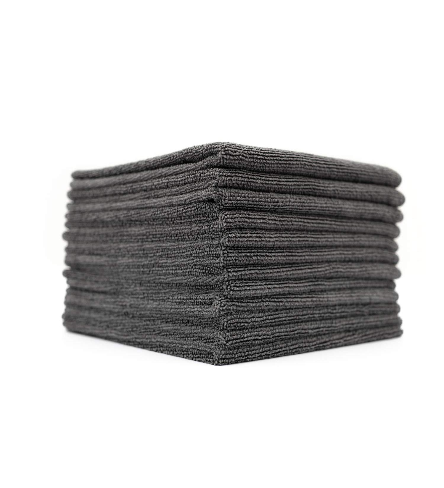 Rag Company All-Purpose Terry Cleaning Towels 12x12 Grey 12-Pack - Commercial Grade, Highly Absorbent, Lint-Free, Streak-Free for Kitchens, Bathrooms, Offices - 300gsm - Buy Online on GoSupps.com