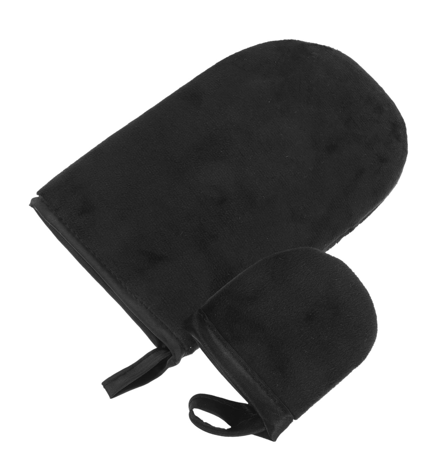 Angoily 1 Set Tanning Gloves Facial Lotion Salon Uv Gloves Self Tan Face Applicator Back Tanning Mitt Sunless Tanning Mittens Uv Nail Gloves Nail Art Gel Flocking Protector Pe - Buy Online on GoSupps.com