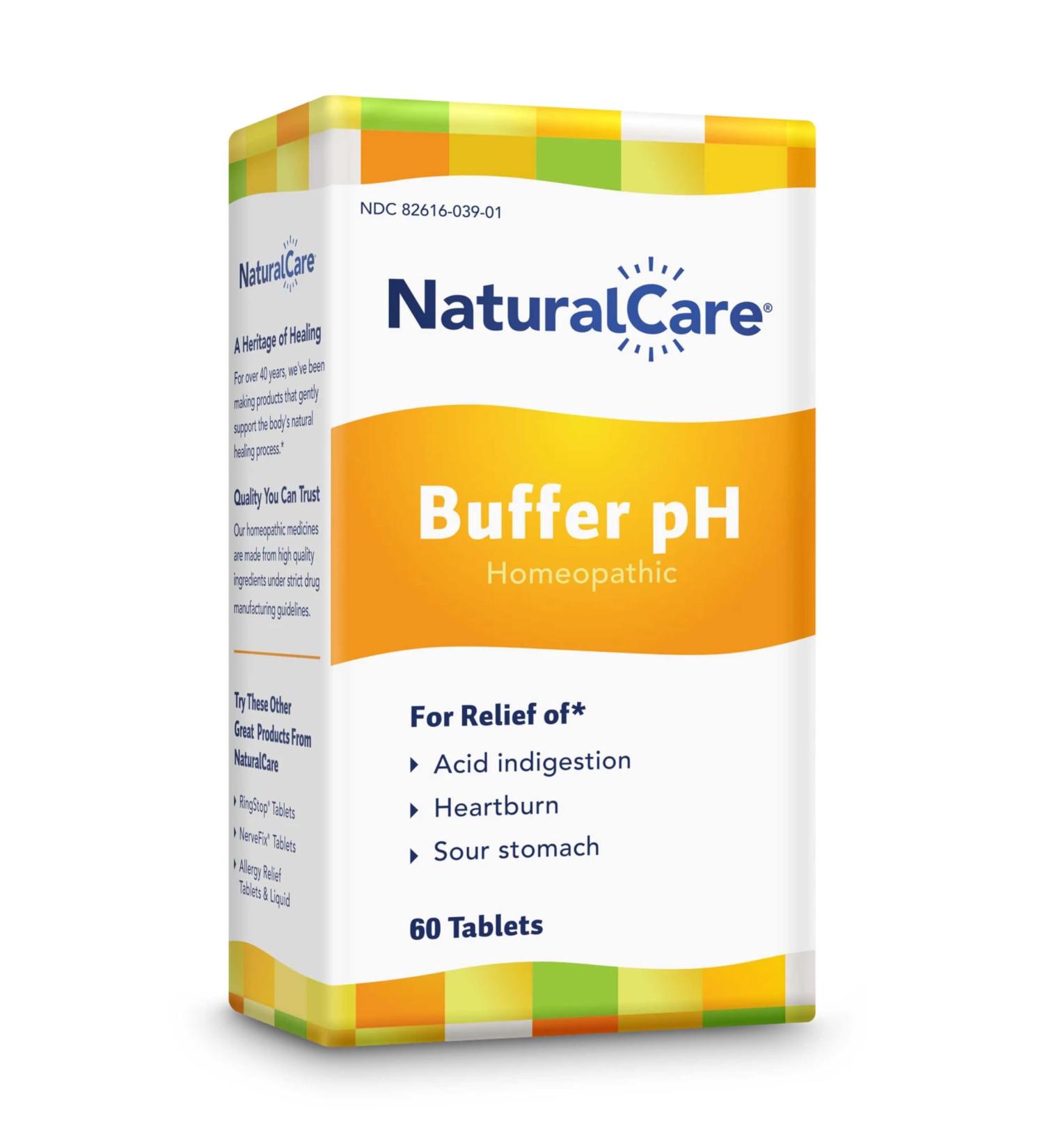 NaturalCare Buffer pH Homeopathic Tablets 60ct - Buy Online on GoSupps.com