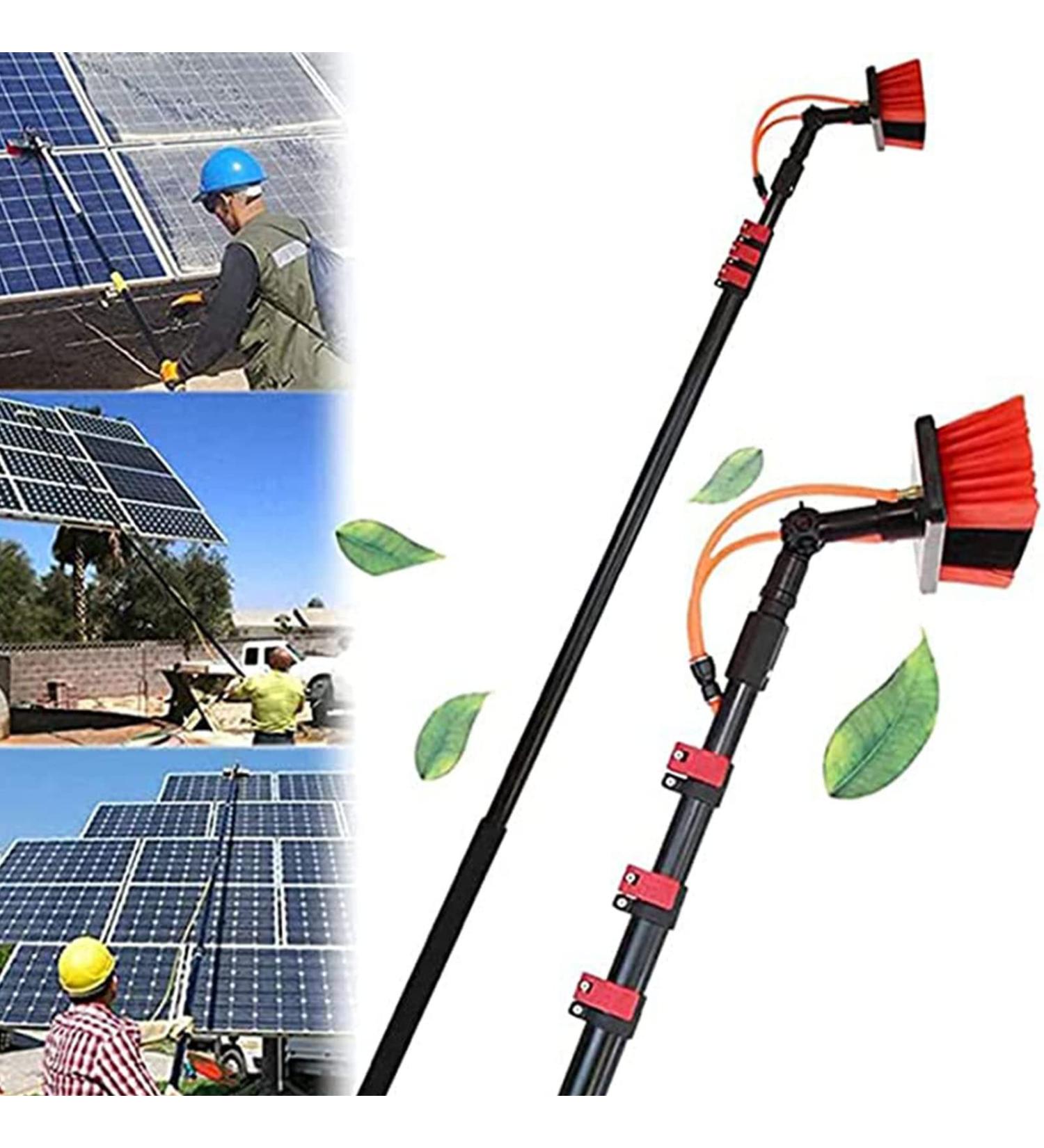 Window Cleaning Brush Telescopic Rod Cleaning Brush Multi Purpose Water Spray Brush Suitable for Window Cleaning Photovoltaic Panel Cleaning Cleane Conservatory Roof 3.6m/12FT - Buy Online on GoSupps.com