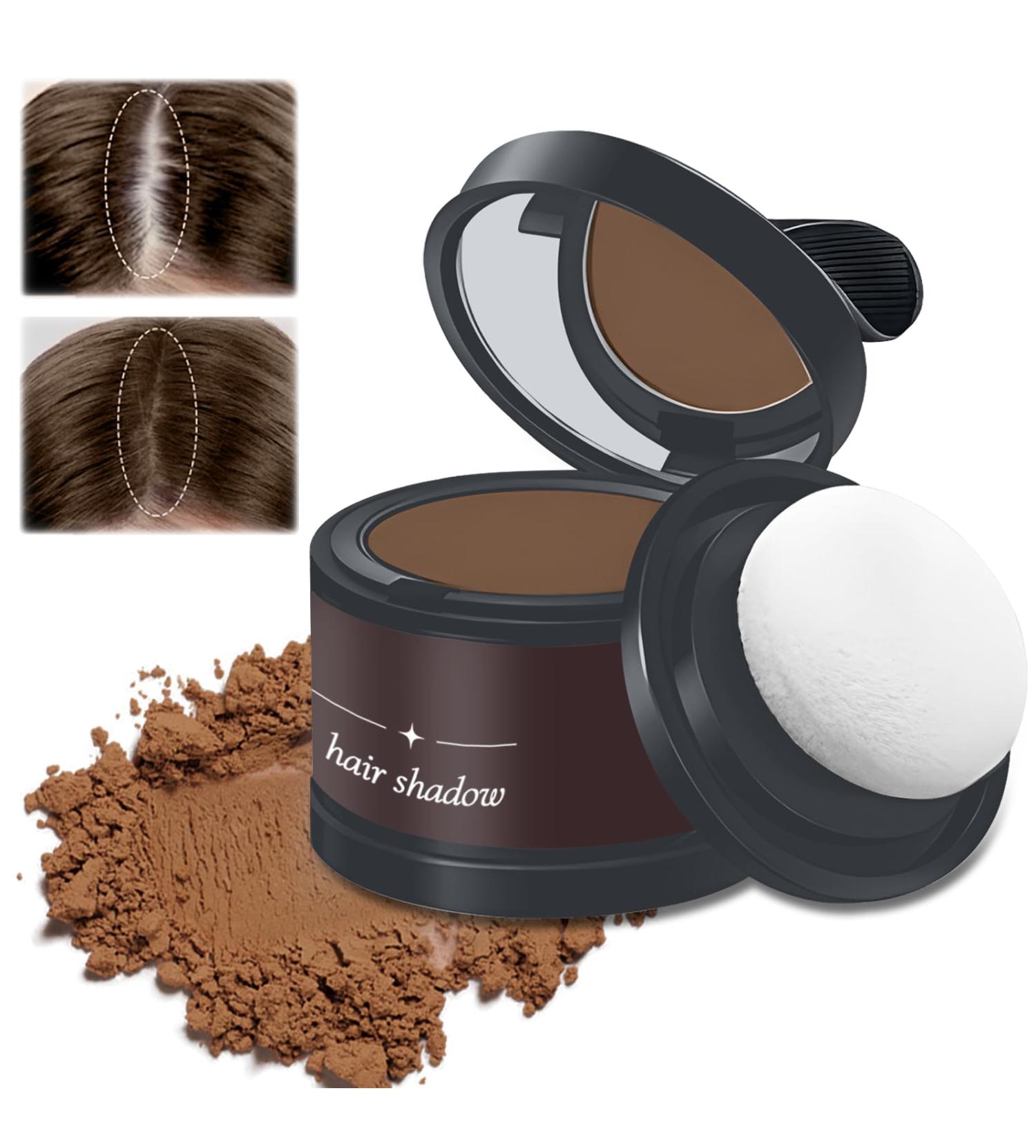 Hair Base Powder & Concealer - 4g Dark Coffee Hair Powder for Thinning Hair | Suitable for Men & Women | International Shipping - Buy Online on GoSupps.com