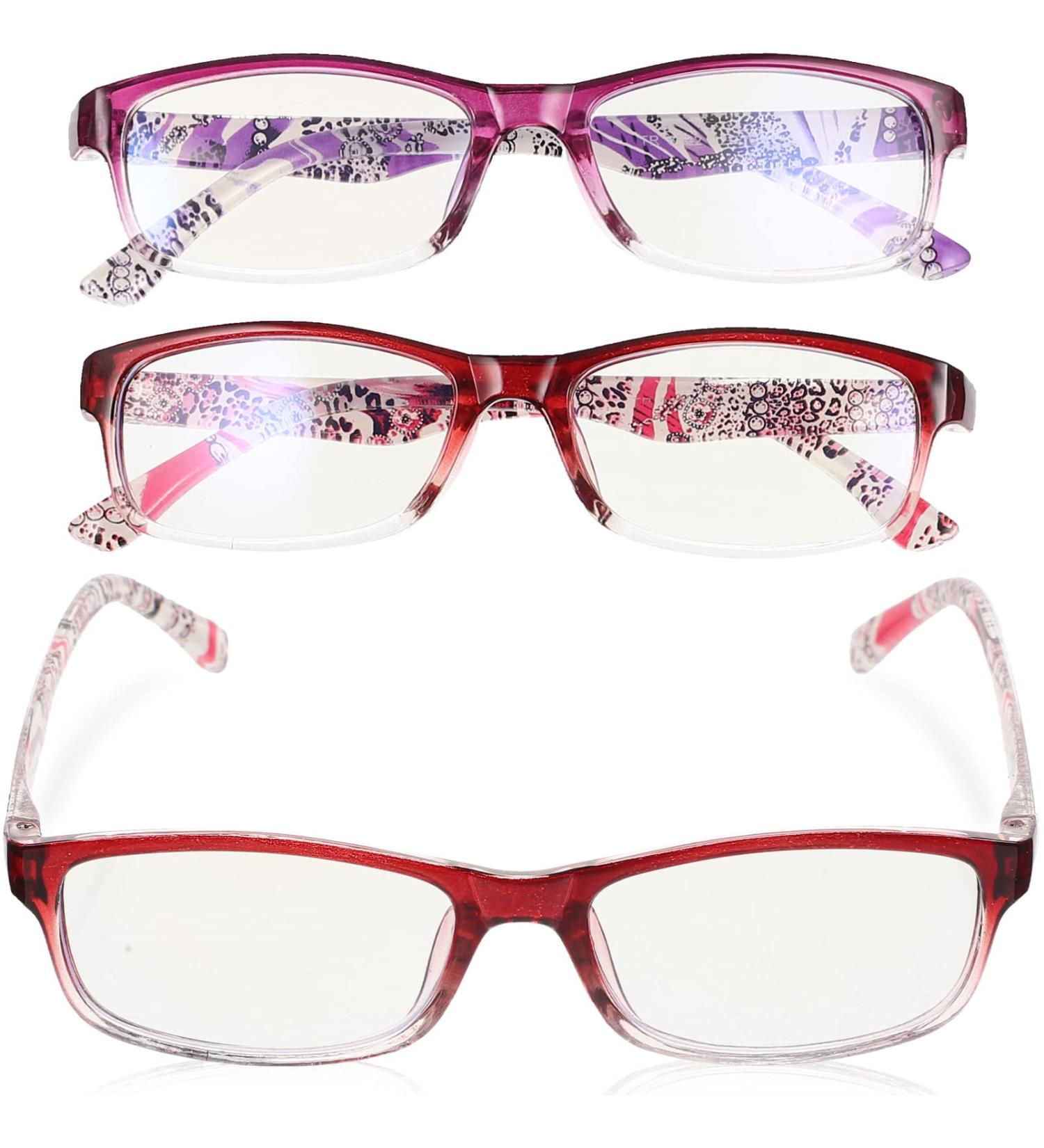 BEZAX 2pcs Professional Reading Glasses - Comfortable Portable Magnifying Glasses for Presbyopia - International Shipping Available - Buy Online on GoSupps.com