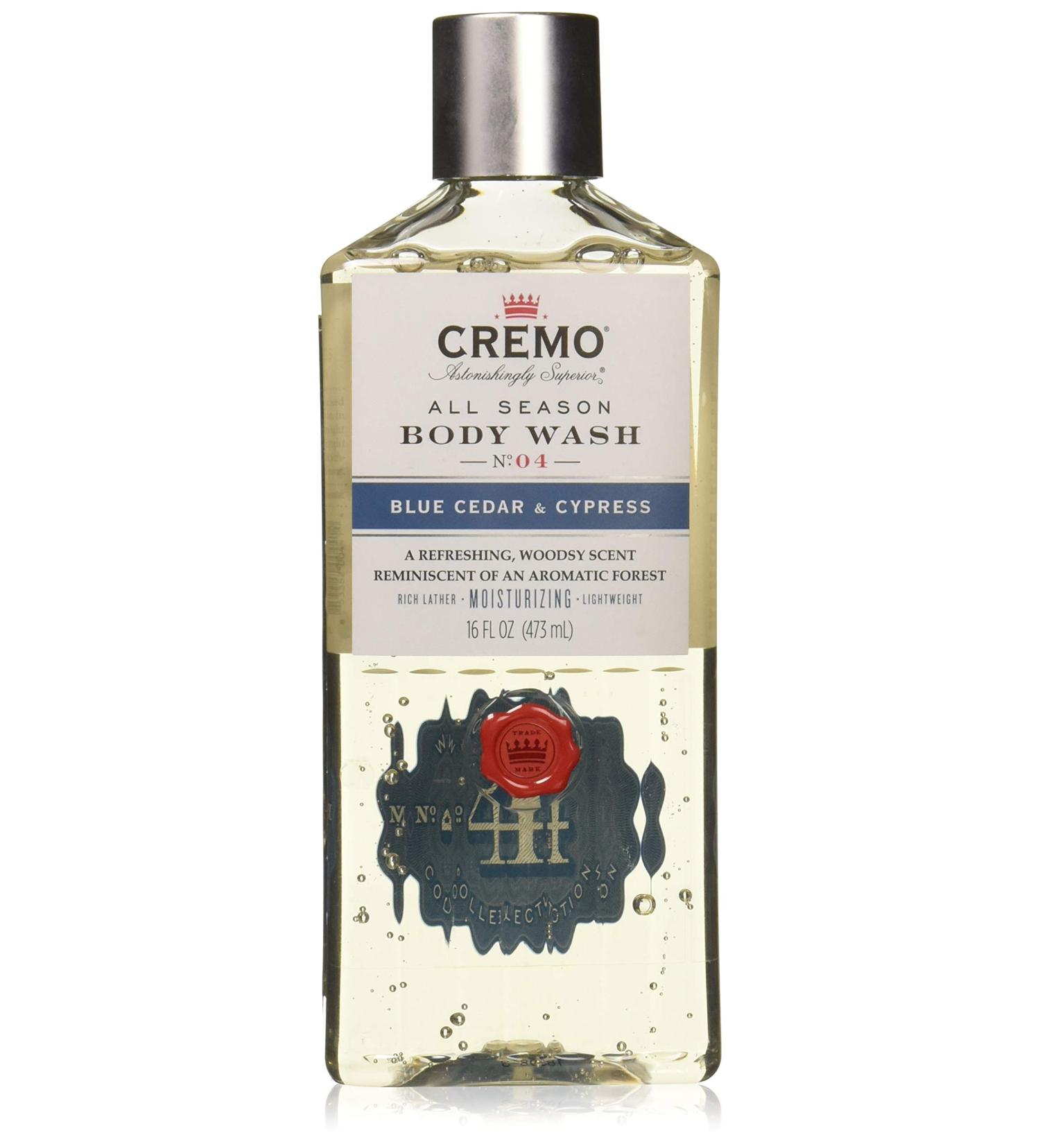 Cremo Inc Cremo Blue Cedar & Cyprus Body Wash - 16oz  16 Oz