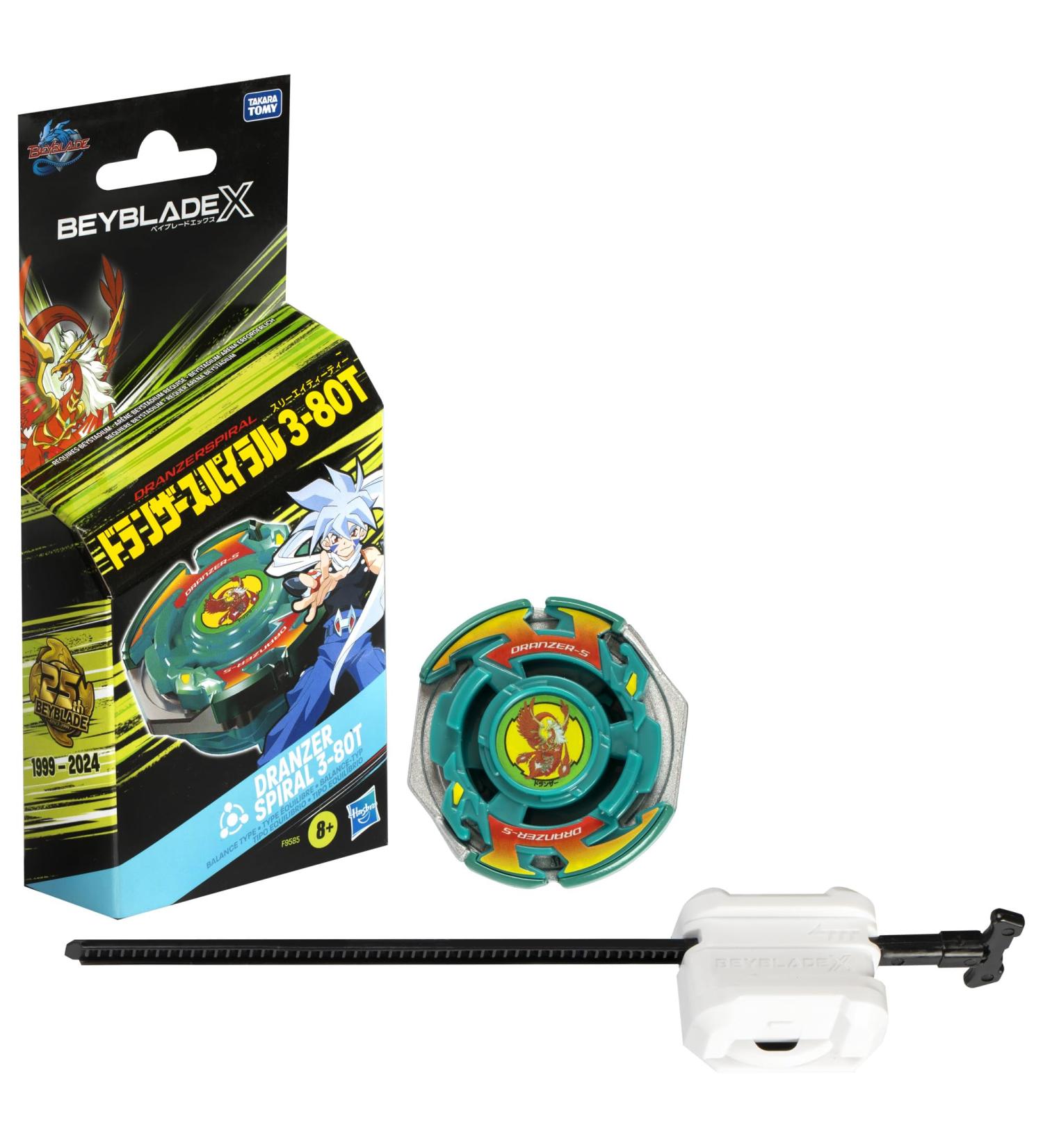 Shop Beyblade X Dranzer Spiral 3-80T Anniversary X-Over Top & Starter | International Shipping Available - Buy Online on GoSupps.com