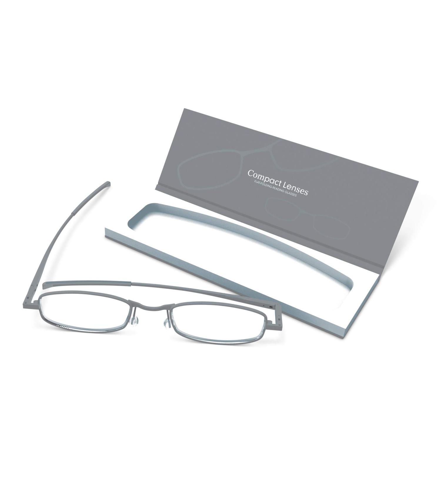 Buy Compact Flat Folding Reading Glasses Storm +2.0 | Stylish & Portable Eyewear for All | International Shipping Available - Buy Online on GoSupps.com
