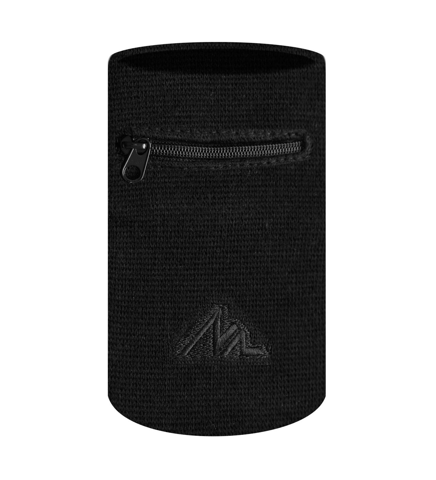NEWZILL Wrist Wallet (Wristband) with Zipper - for Running  Walking  Basketball  Tennis  Hiking  Cross-Fit and More Long Black - Buy Online on GoSupps.com