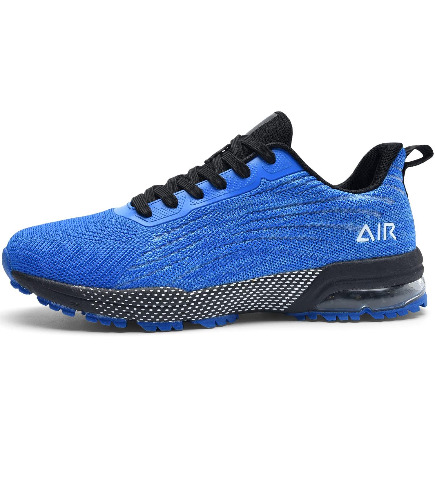 PERSOUL Men's Air Running Shoes - Lightweight Non Slip Athletic Sneakers in Blue - Buy Online on GoSupps.com