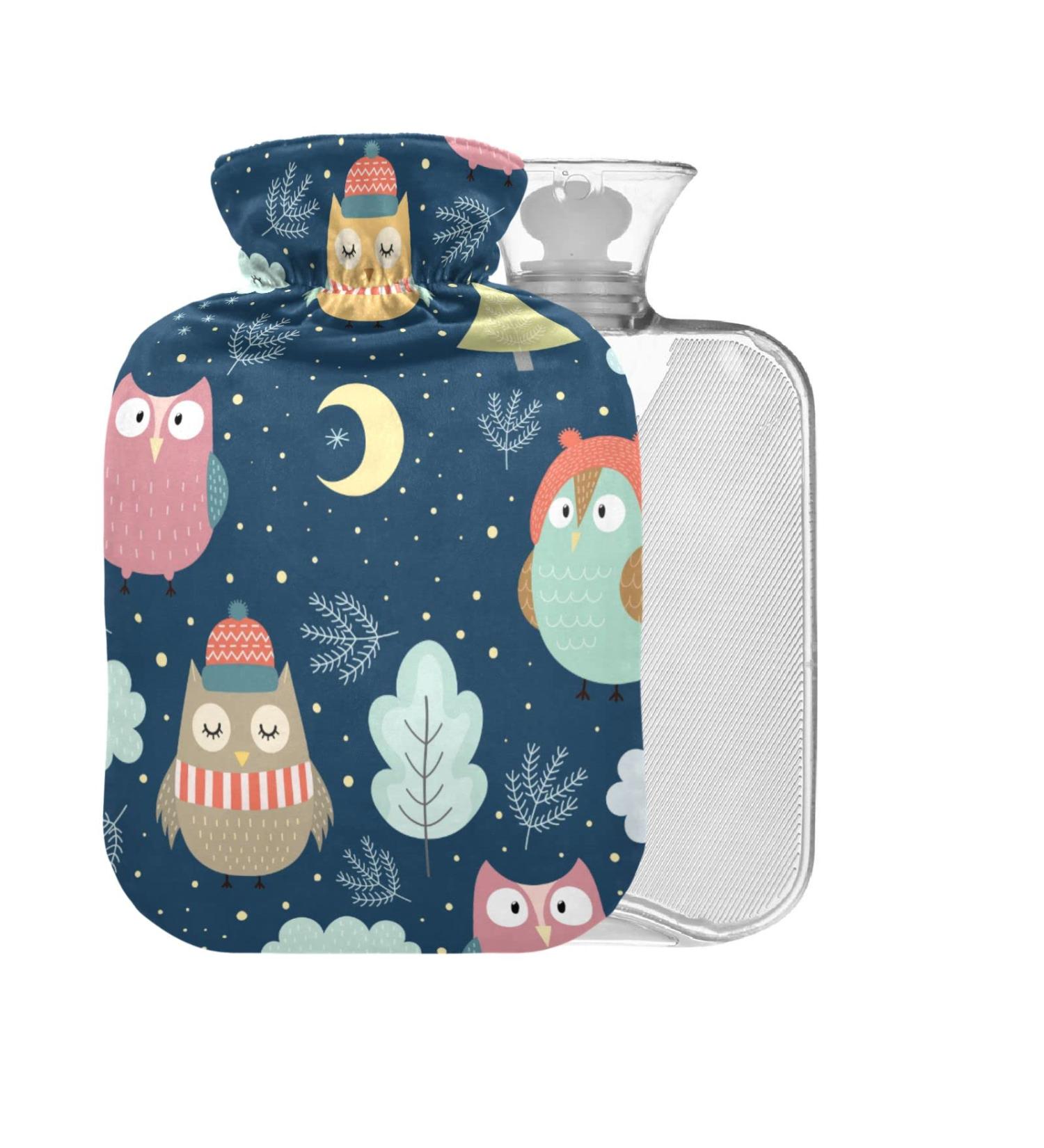 Buy BPA-Free 1L Hot Water Bottle with Lid | Small Pain Relief & Cold Compress - Buy Online on GoSupps.com