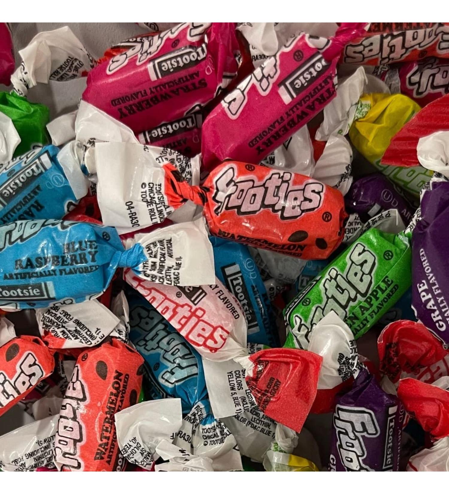 Assorted Tootsie Frooties Mix (All 10 Flavors) 1.5 lbs of Irresistible Tootsie Rolls Frooties Wrapped Fruit Chews + BONUS Mystery Nostalgic Candy Gift AND KD Supplies Sticker