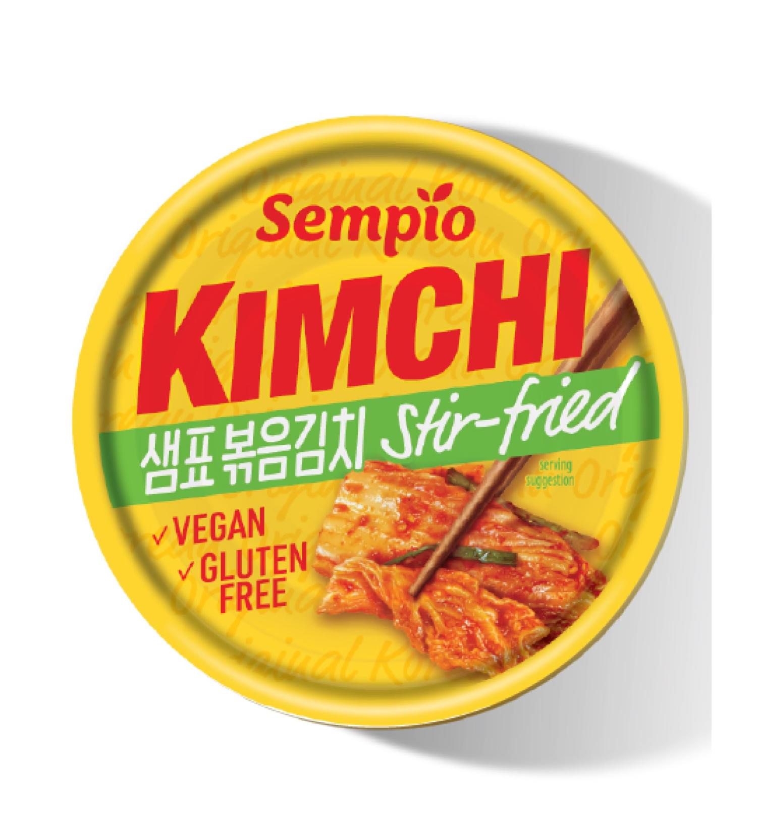 Kimchi en conserve Sempio (Stir-Fried 160g) - Chou chinois Napa cor en authentique en conserve. V g talien Non-GMO - Buy Online on GoSupps.com